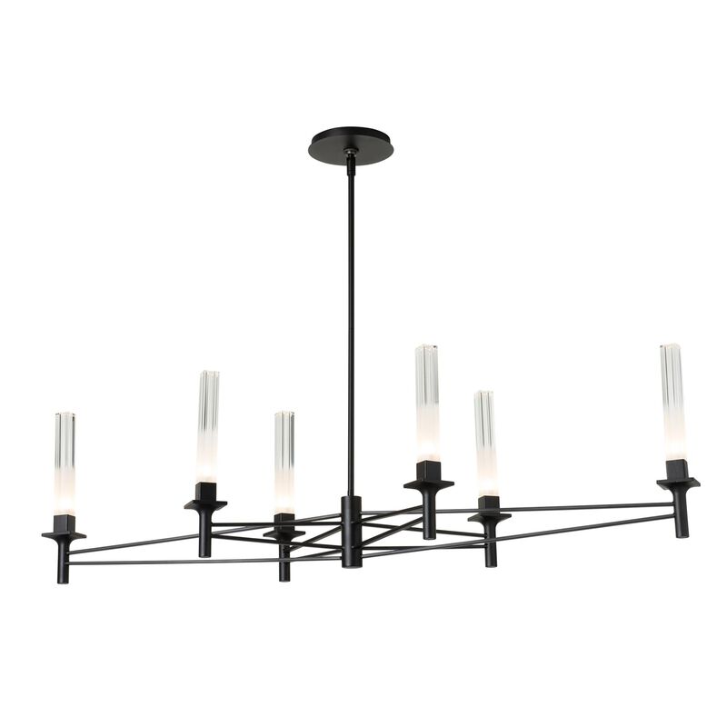 Truss Medium Linear Chandelier by Hubbardton Forge