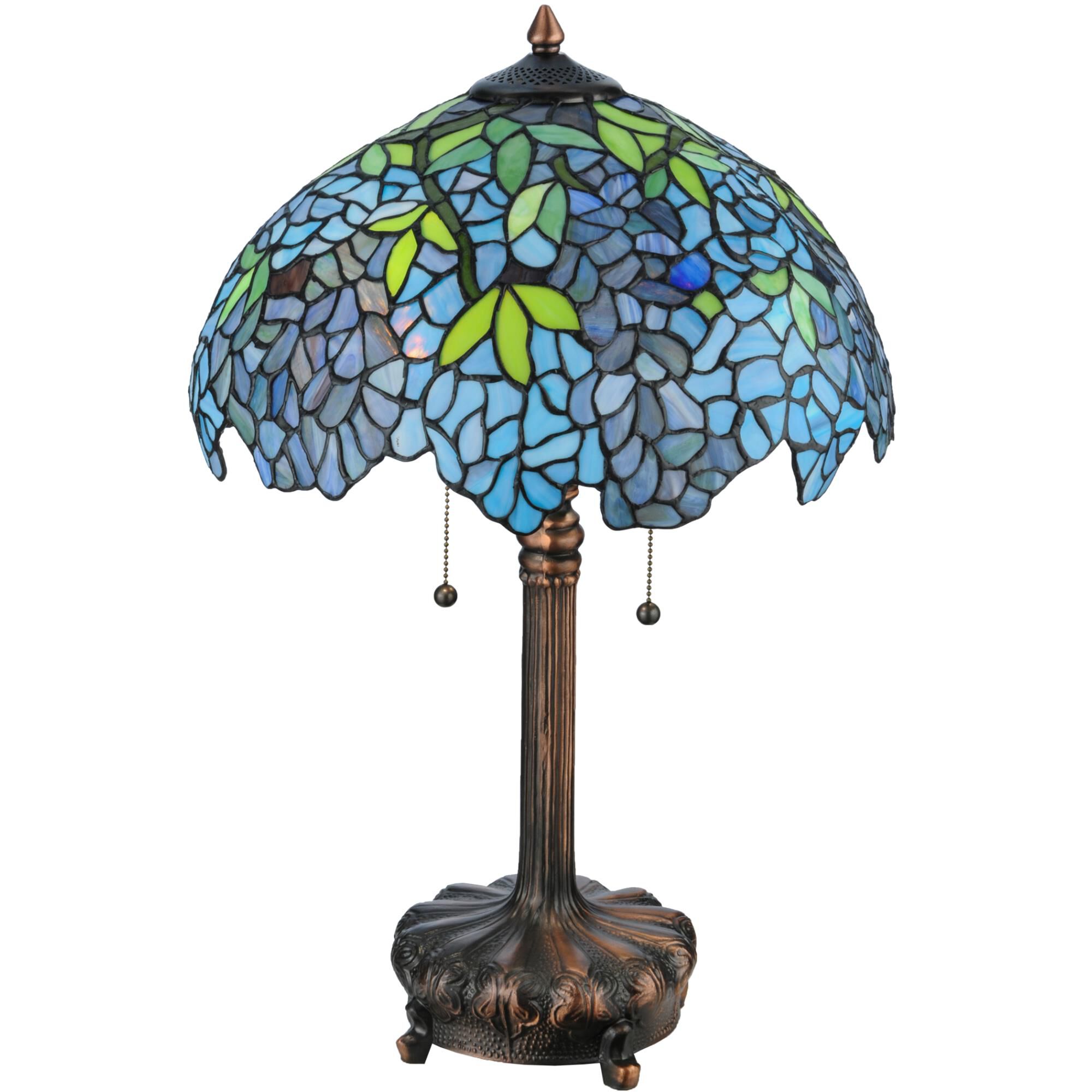 Tiffany Wisteria 25 Inch Table Lamp by Meyda Lighting