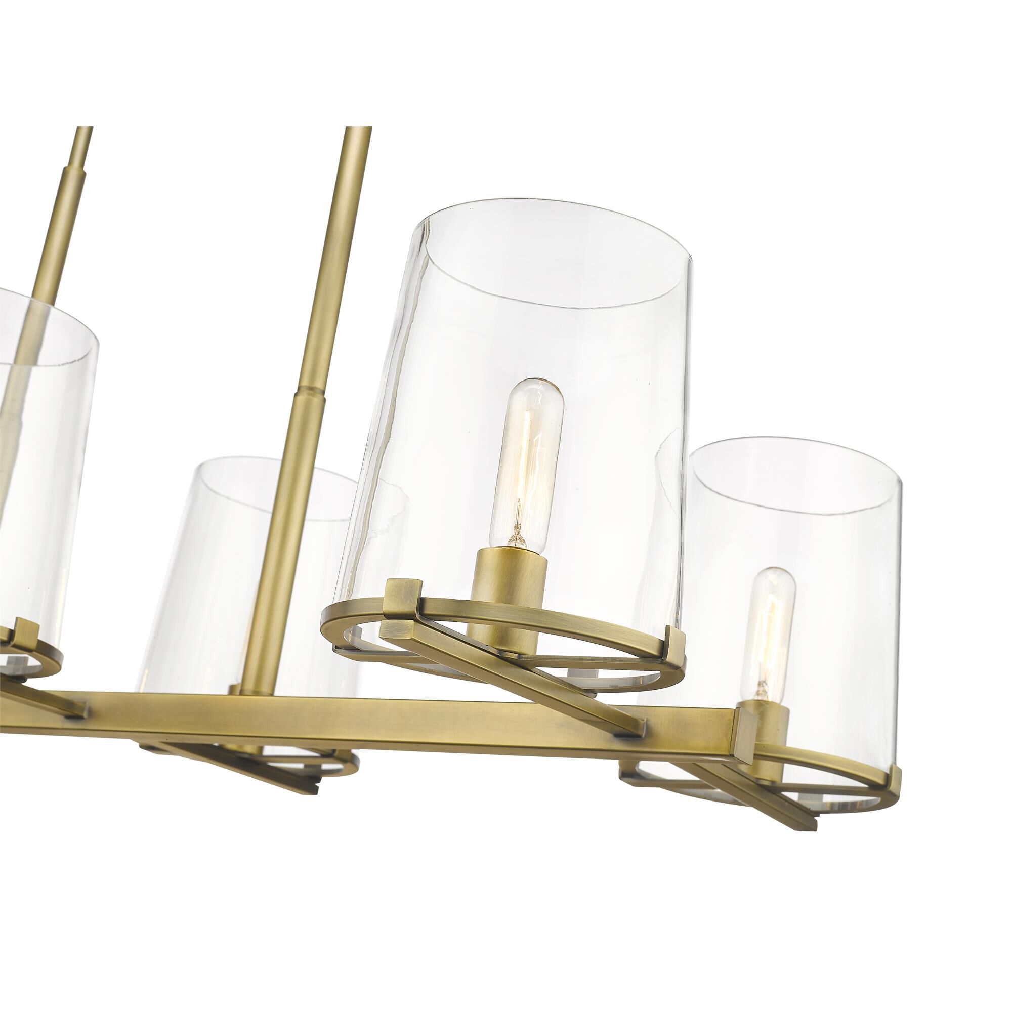 Callista 43 Inch 6 Light Linear Suspension Light by Z-Lite