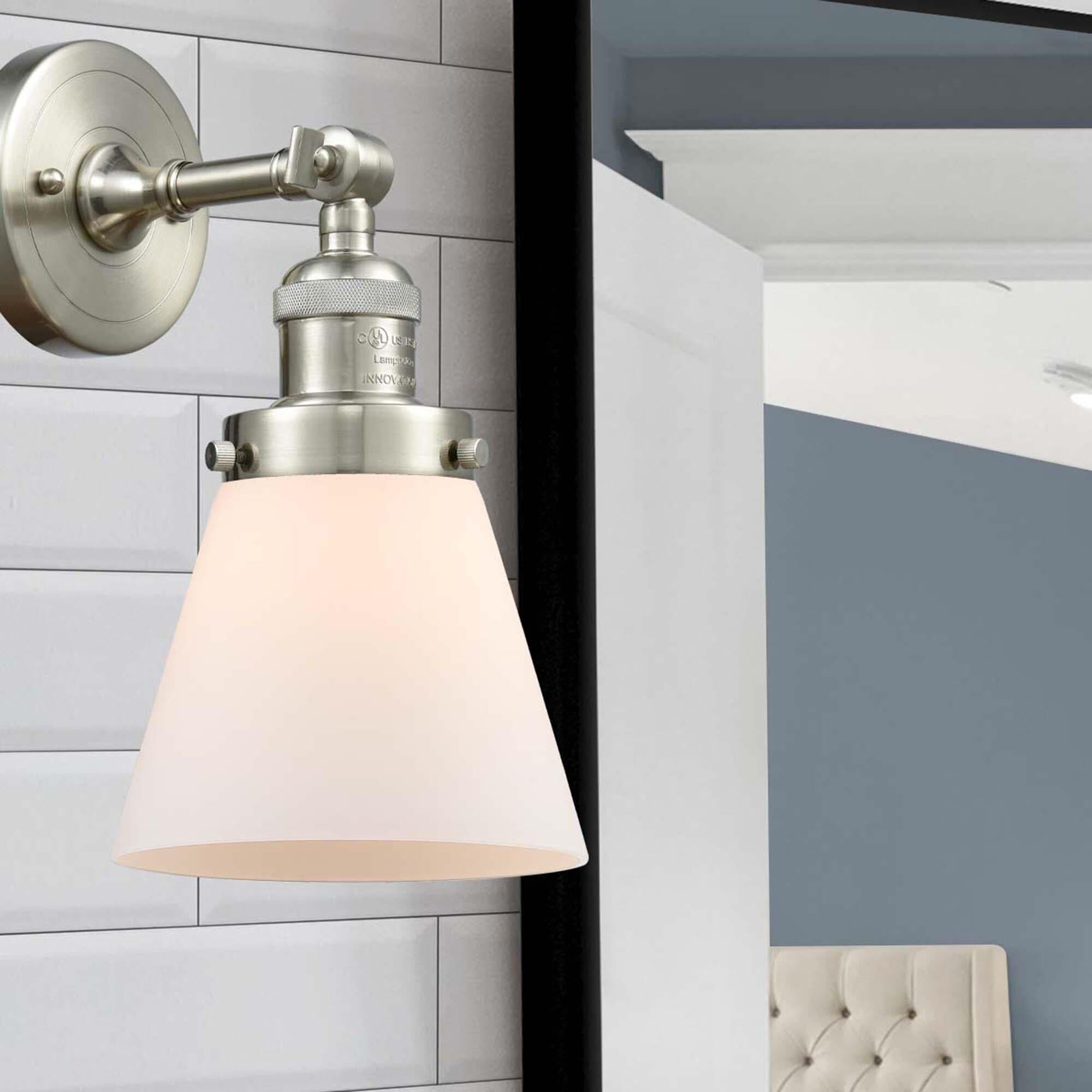 Bruno Marashlian Small Cone 10 Inch Wall Sconce by Innovations Lighting
