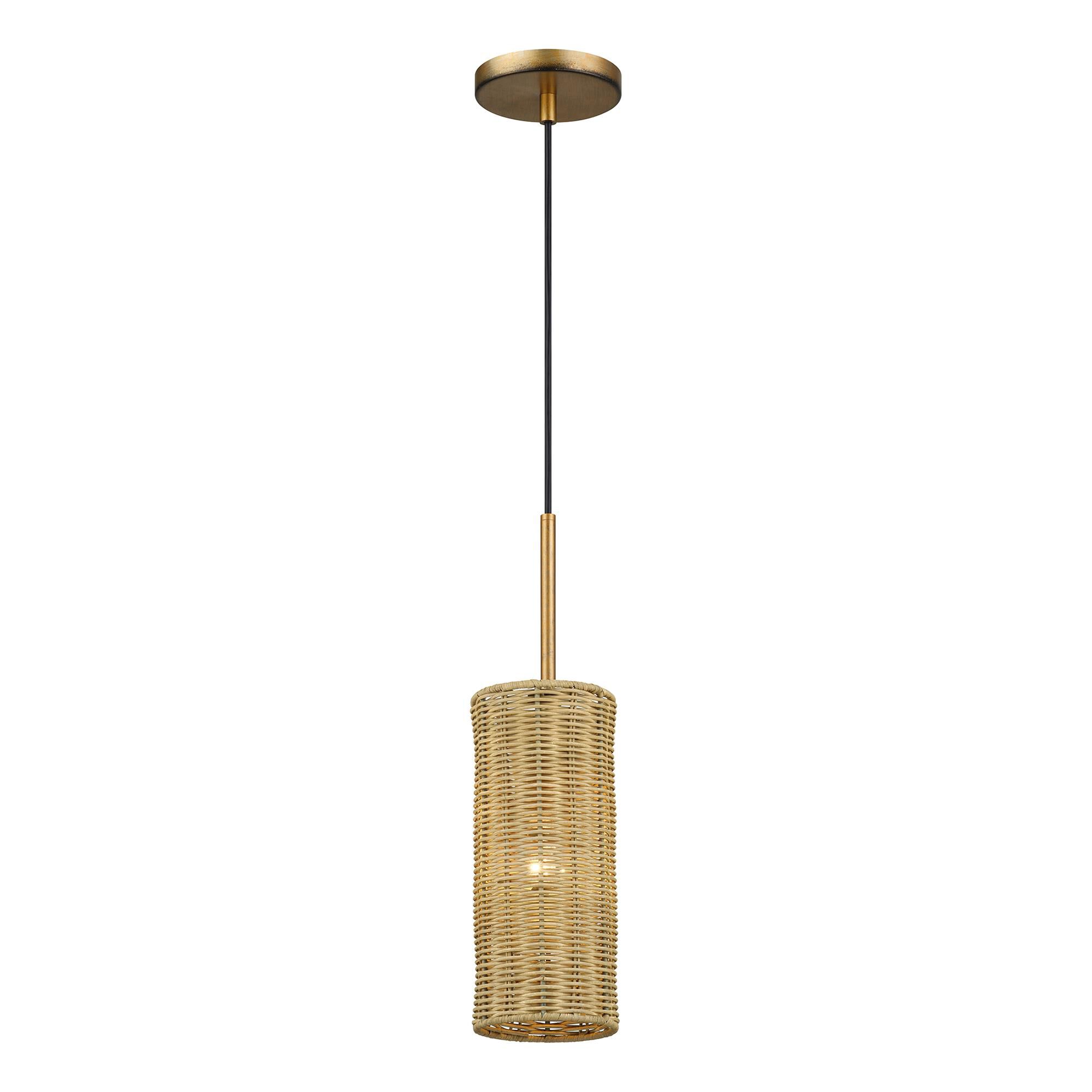 Weavington 5 Inch Mini Pendant by Livex Lighting