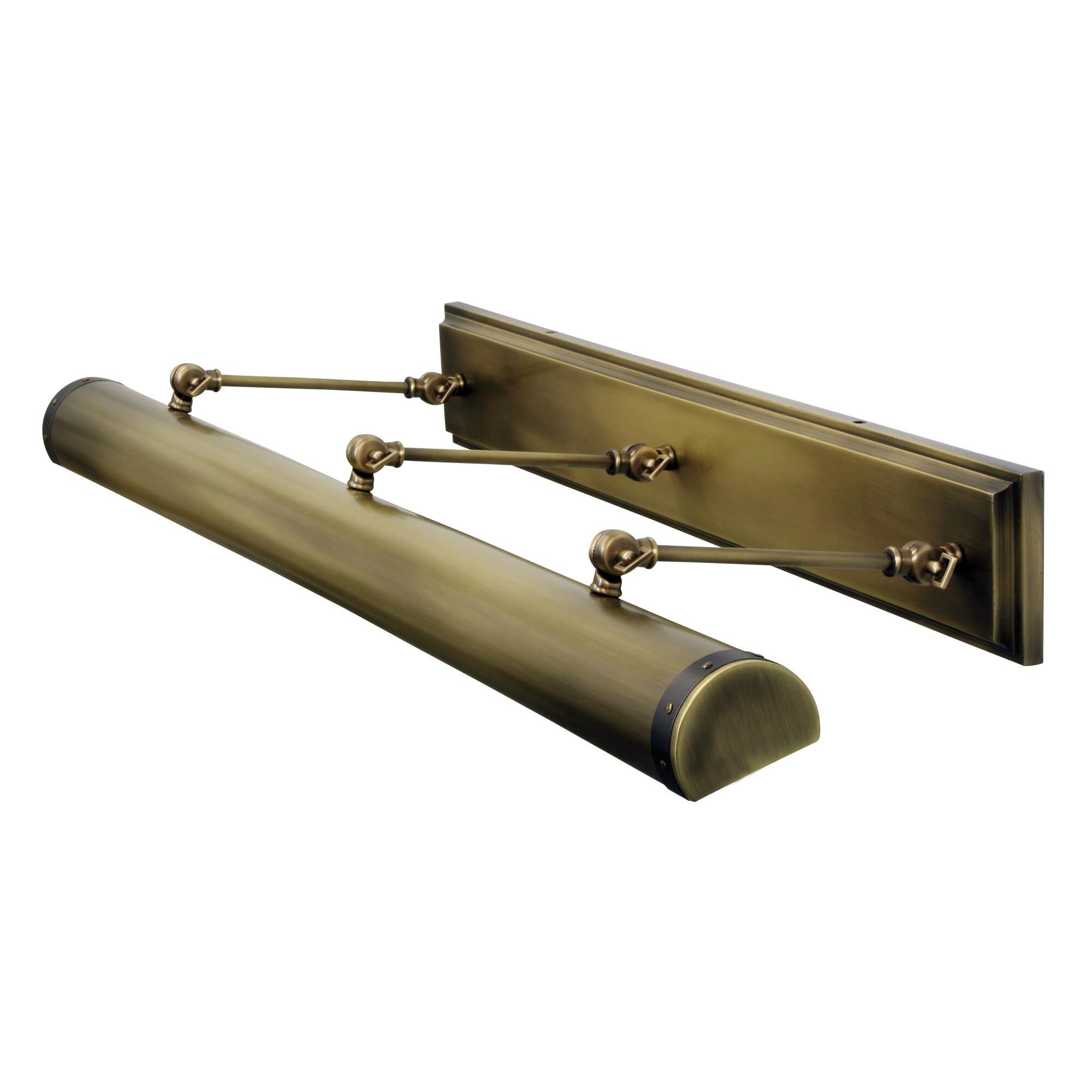 Shown in Antique Brass With Mahogany Bronze Accents finish and Metal shade and Bronze accent