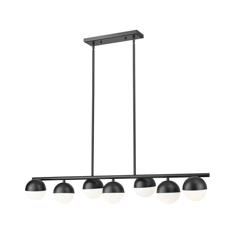 Realm Sphere 54 Inch Linear Suspension Light by Z Lite