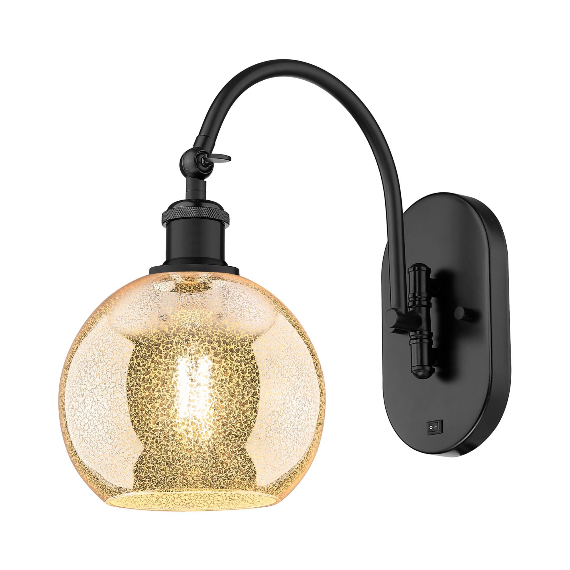 Bruno Marashlian Athens 8 Inch Wall Swing Lamp by Innovations Lighting