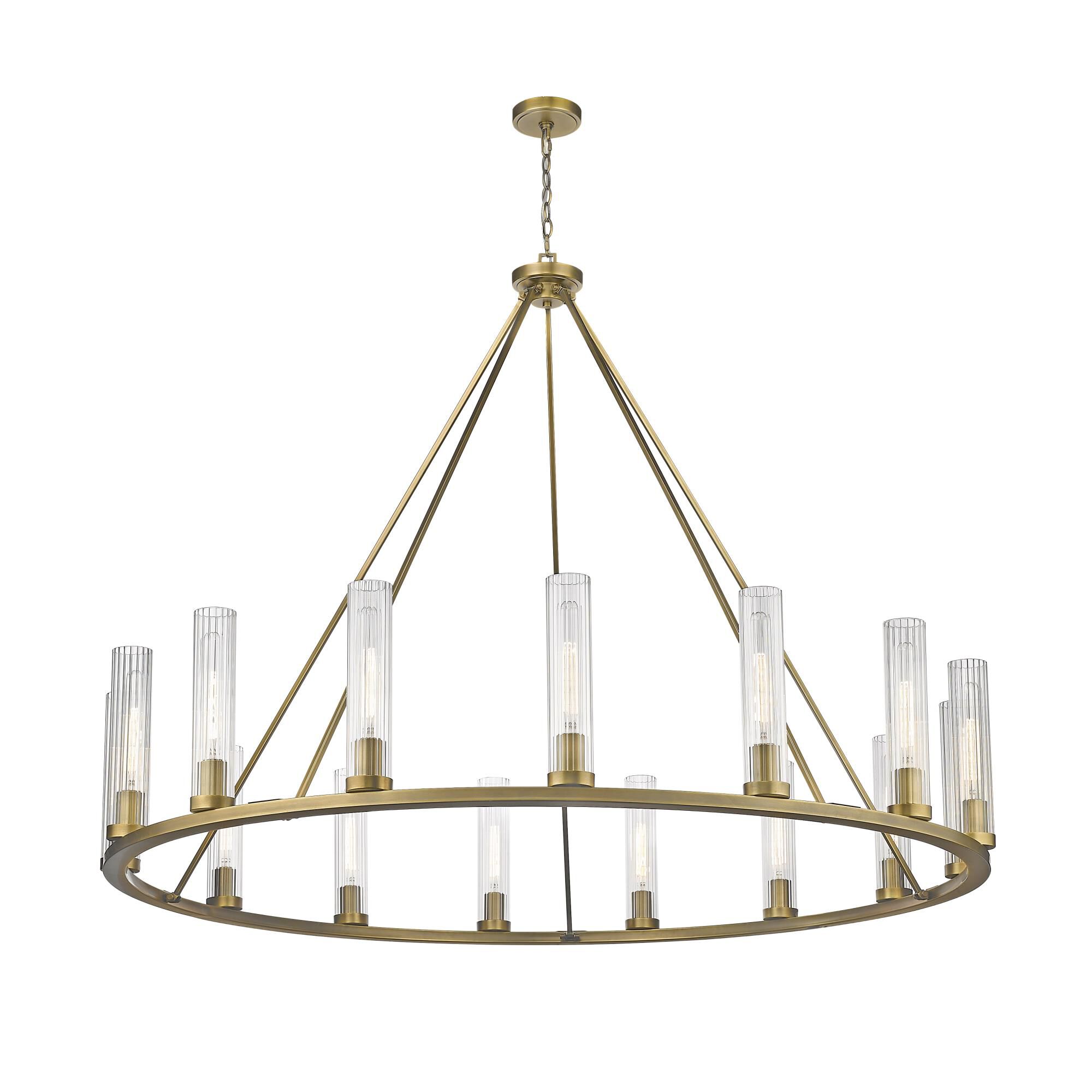 Beau 60 Inch 15 Light Chandelier by Z-Lite