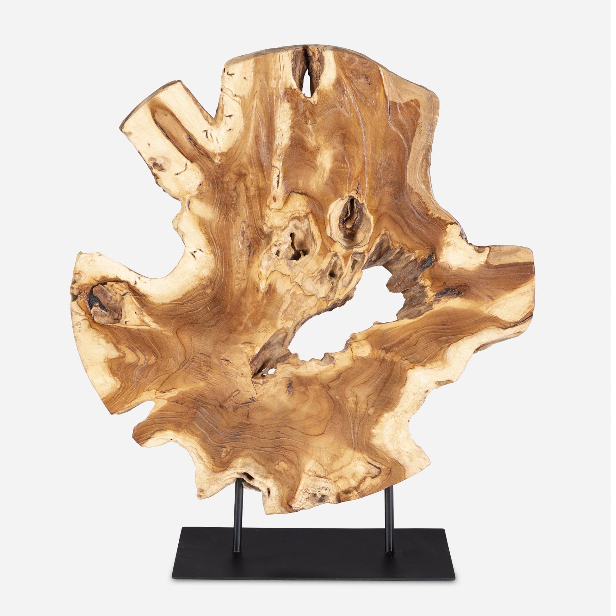 Osvaldo Mendoza Bahati Wood 23 Inch Sculpture by Uttermost