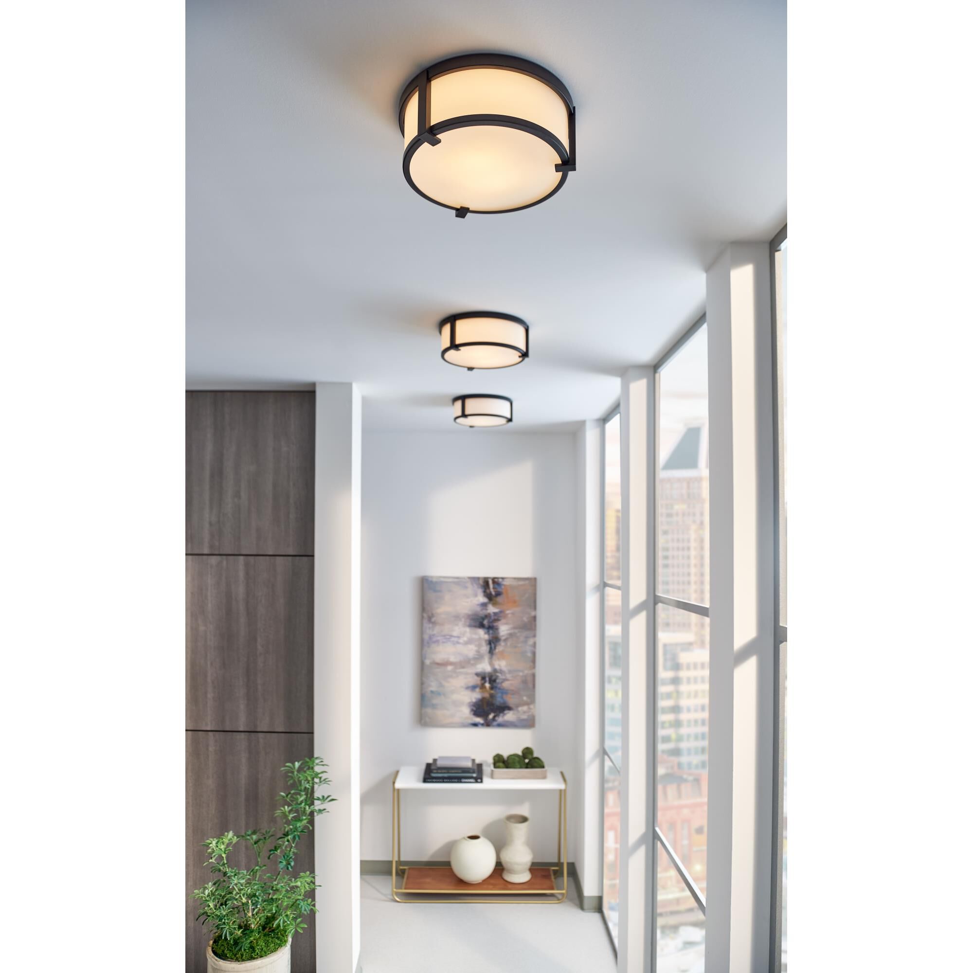Lowell 16 Inch 3 Light Flush Mount by Hinkley Lighting