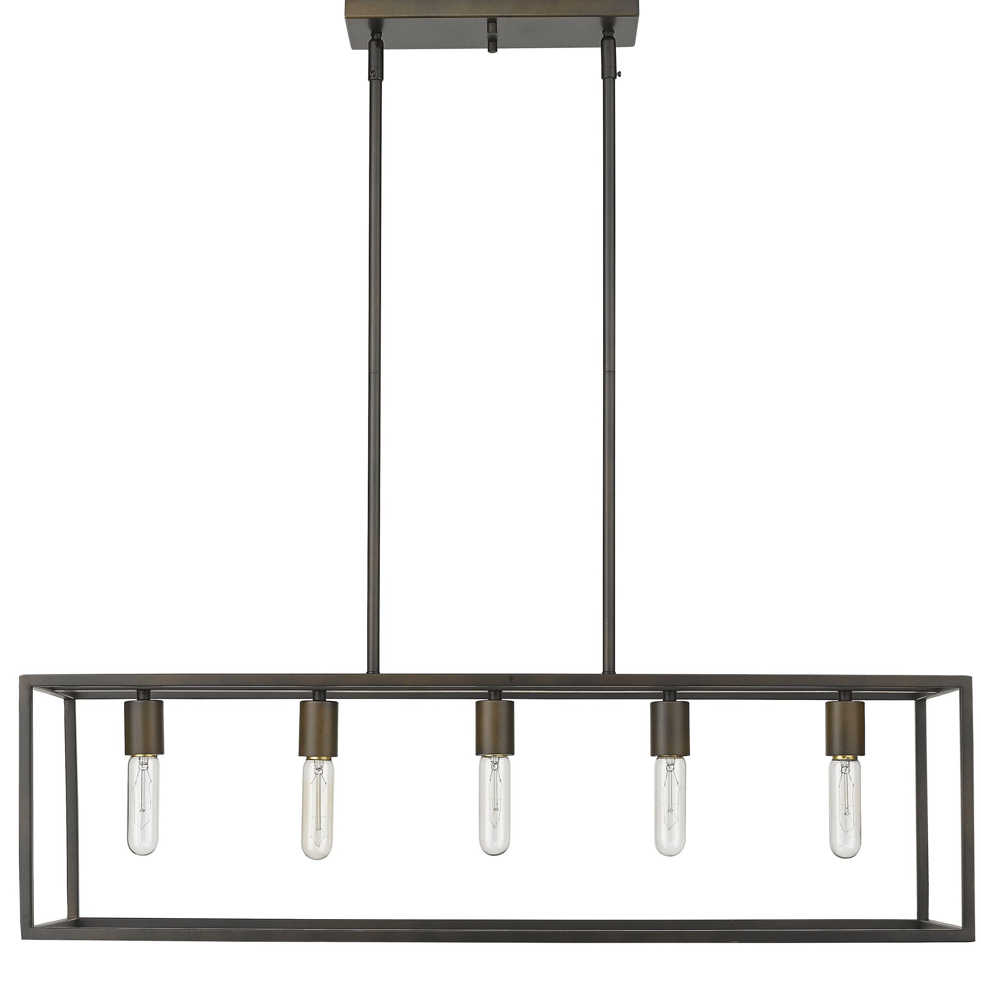 Shown in Oil-Rubbed Bronze finish and -- glass and -- shade