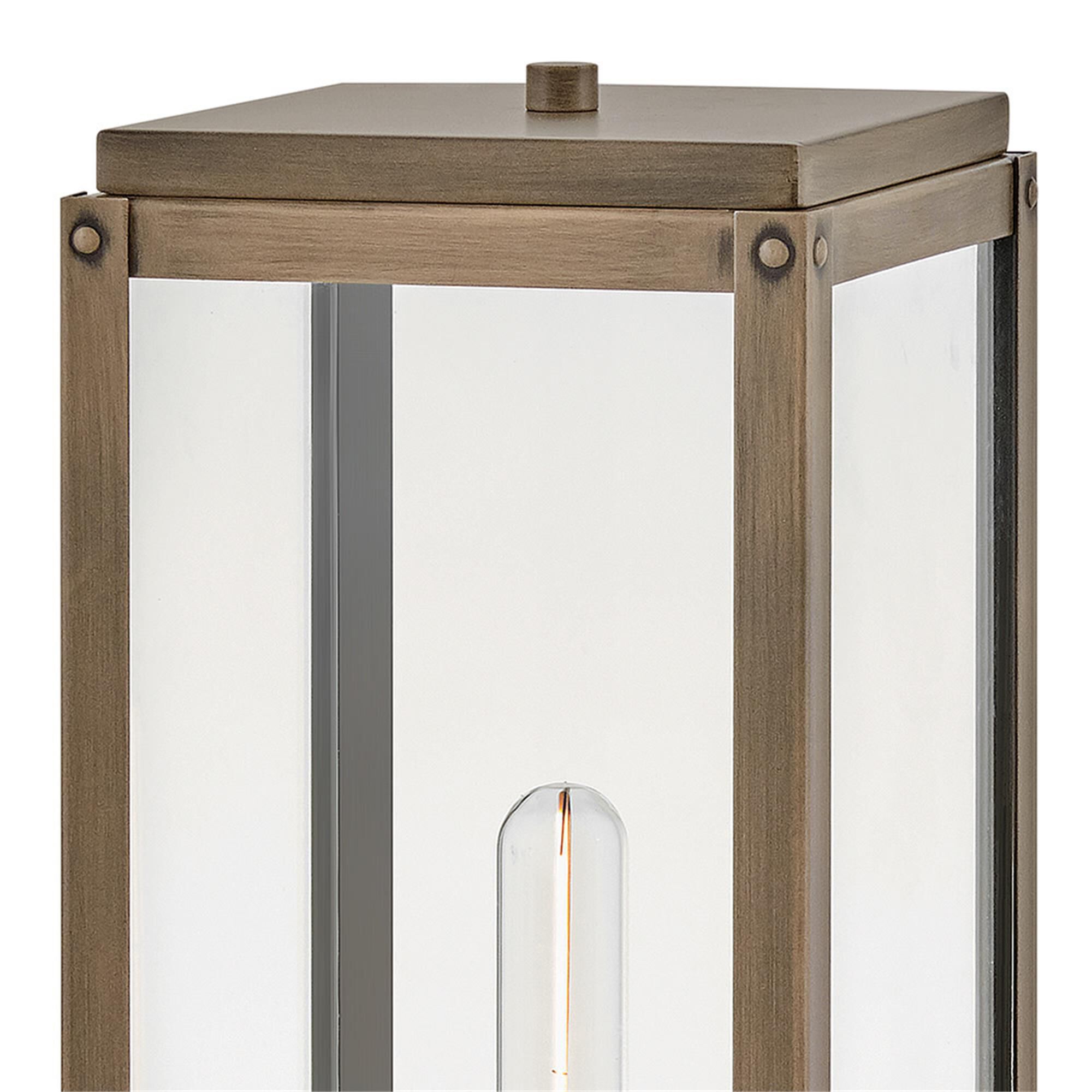 Max 17 Inch Outdoor Pier Lamp,