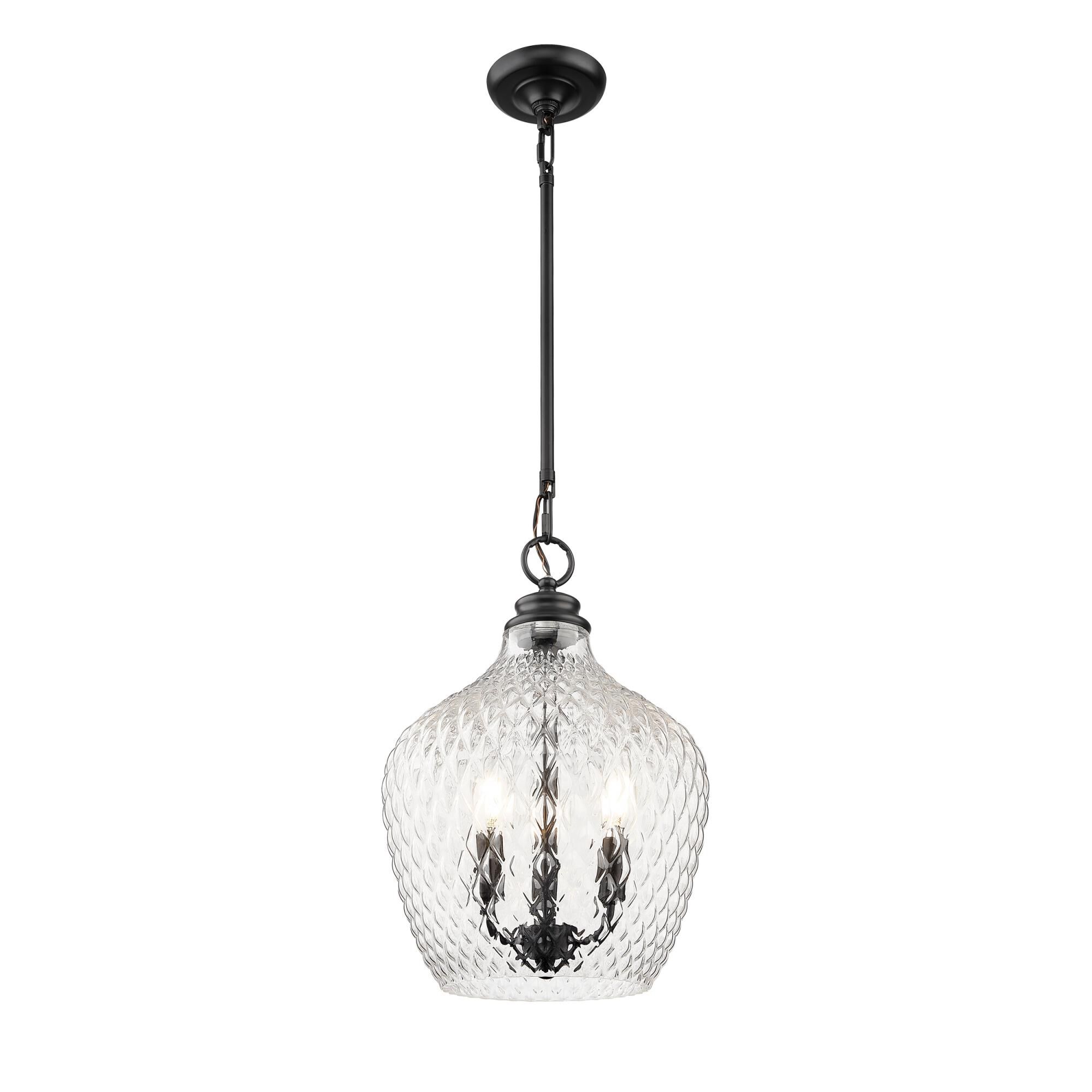 Adeline 11 Inch Mini Pendant by Golden Lighting