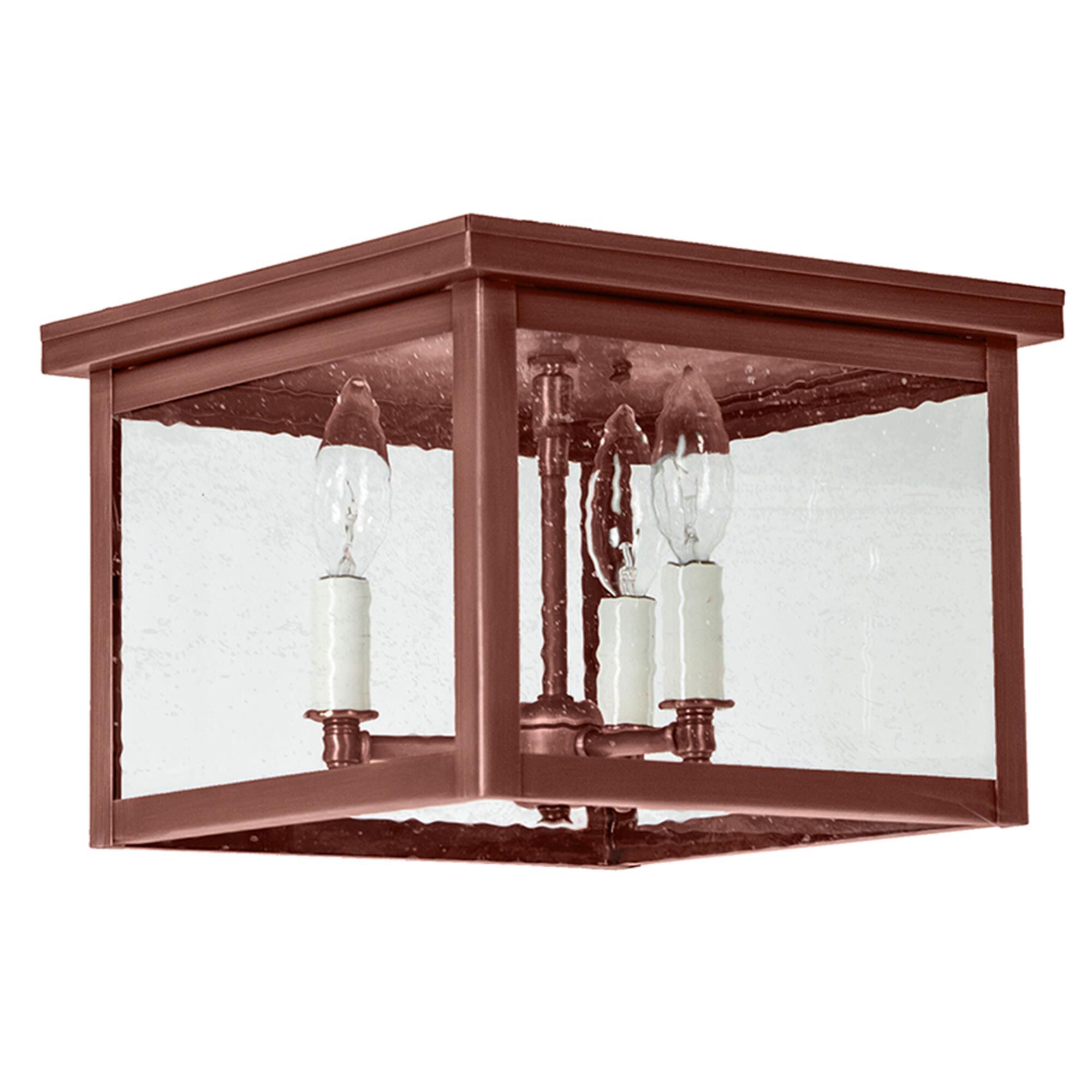 Williams 11 Inch 3 Light Outdoor Flush Mount,