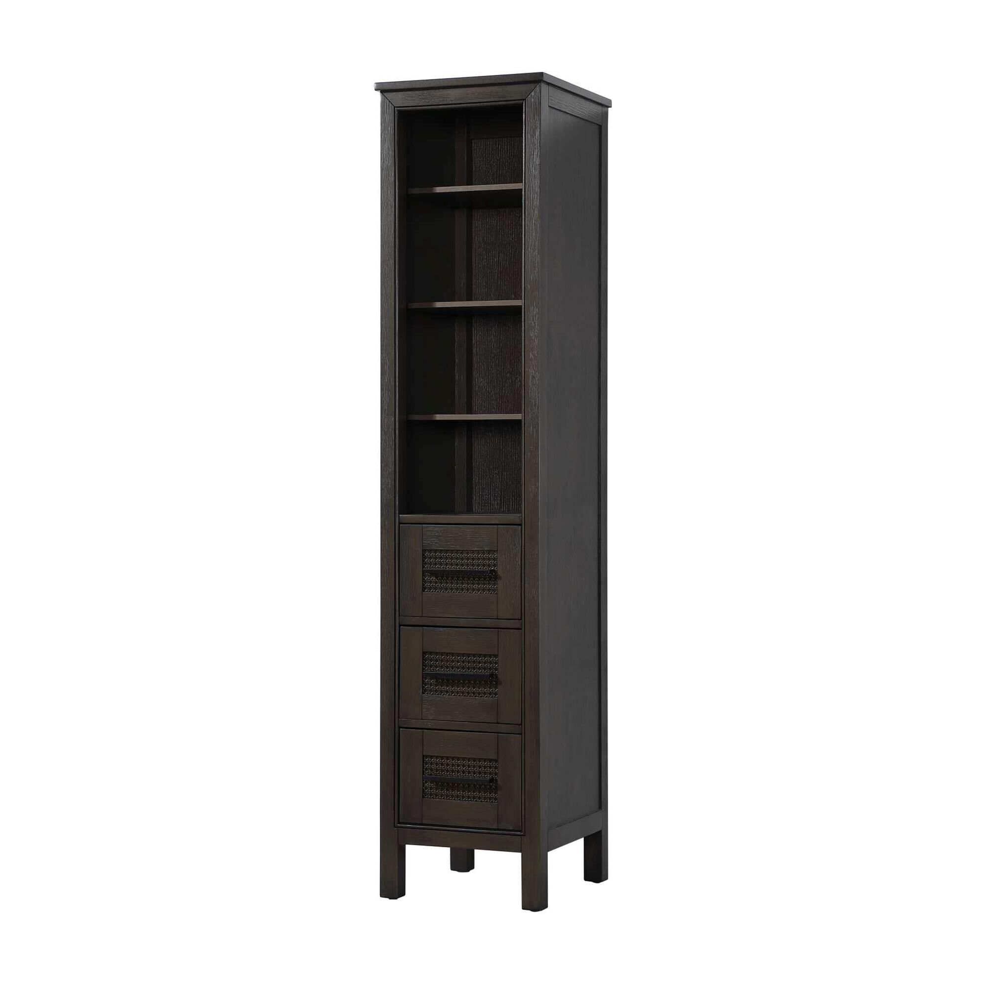 Shown in Chocolate Oak finish