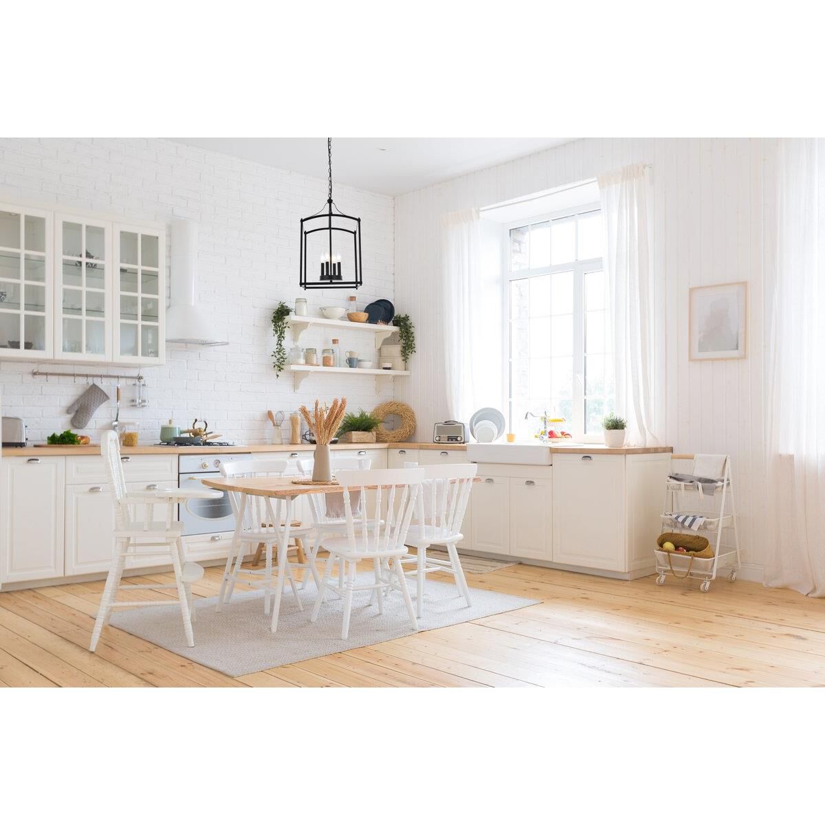 Janet 15 Inch Cage Pendant by Elegant Lighting