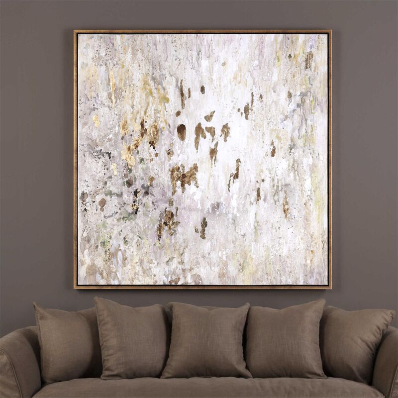 Golden Raindrops Painting by Uttermost