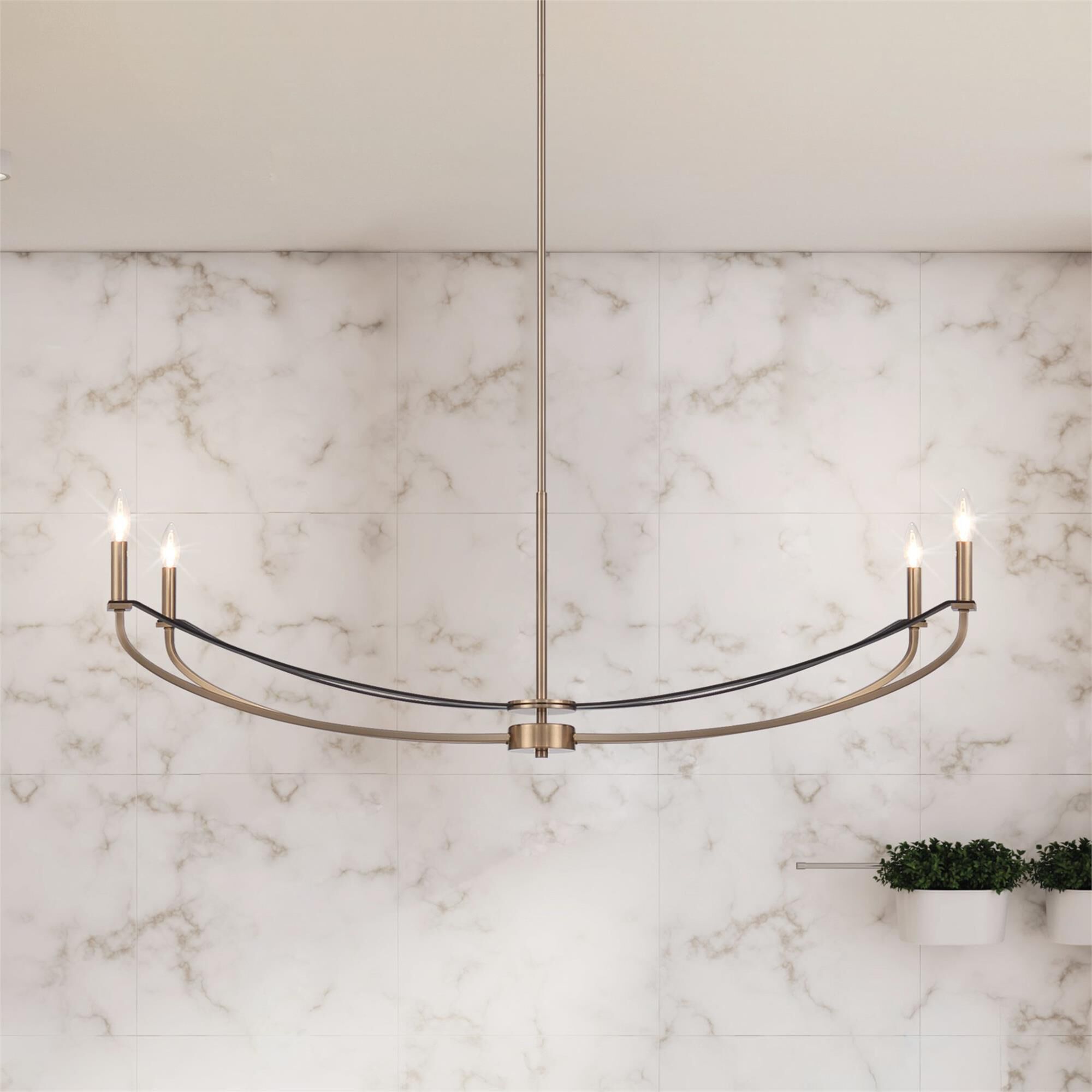 Shown in Champagne Gold finish