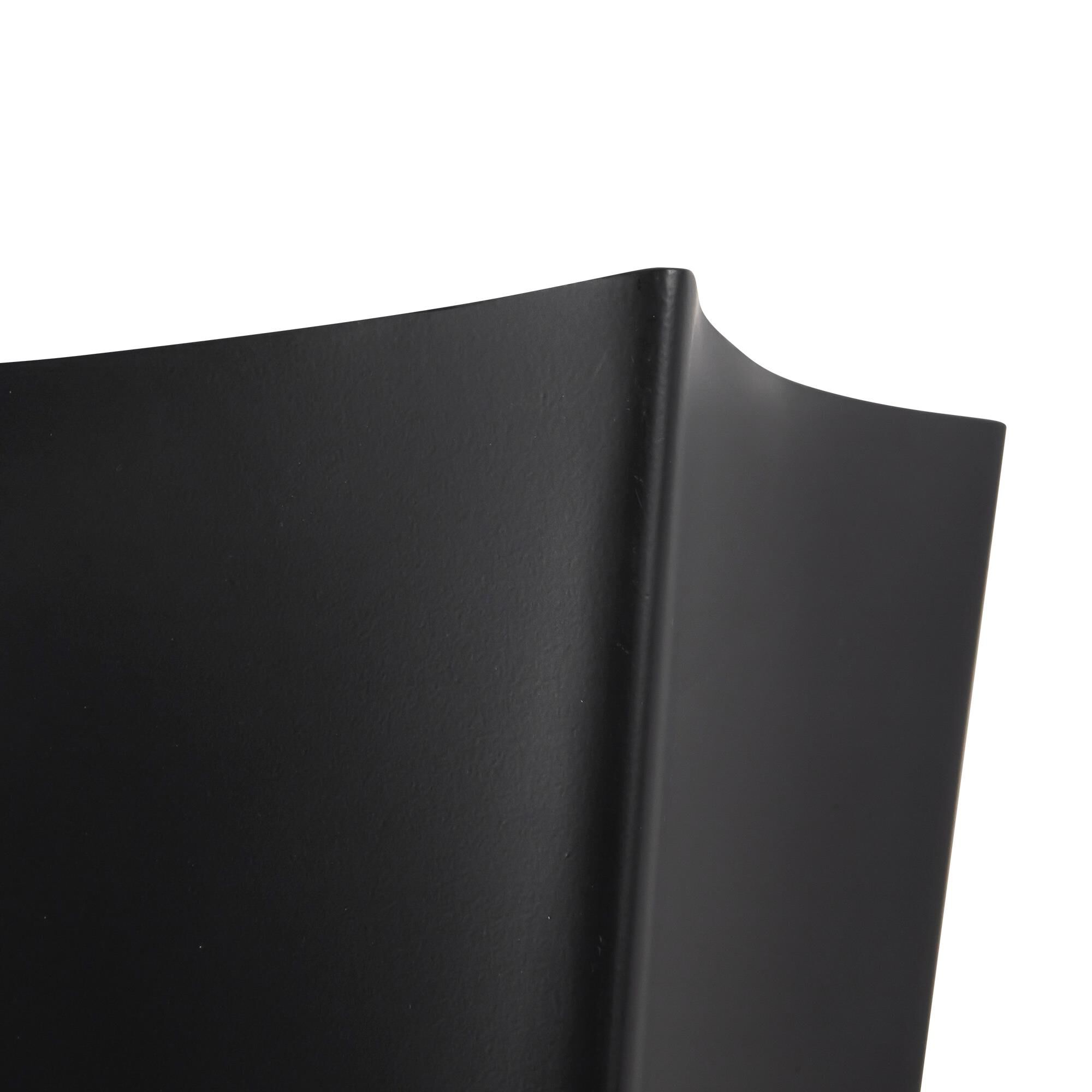 Shown in Matte Black finish and Steel shade