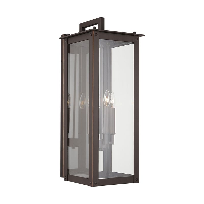 Hunt 29 Inch Tall 4 Light Outdoor Wall Light by Capital Lighting Fixture Company