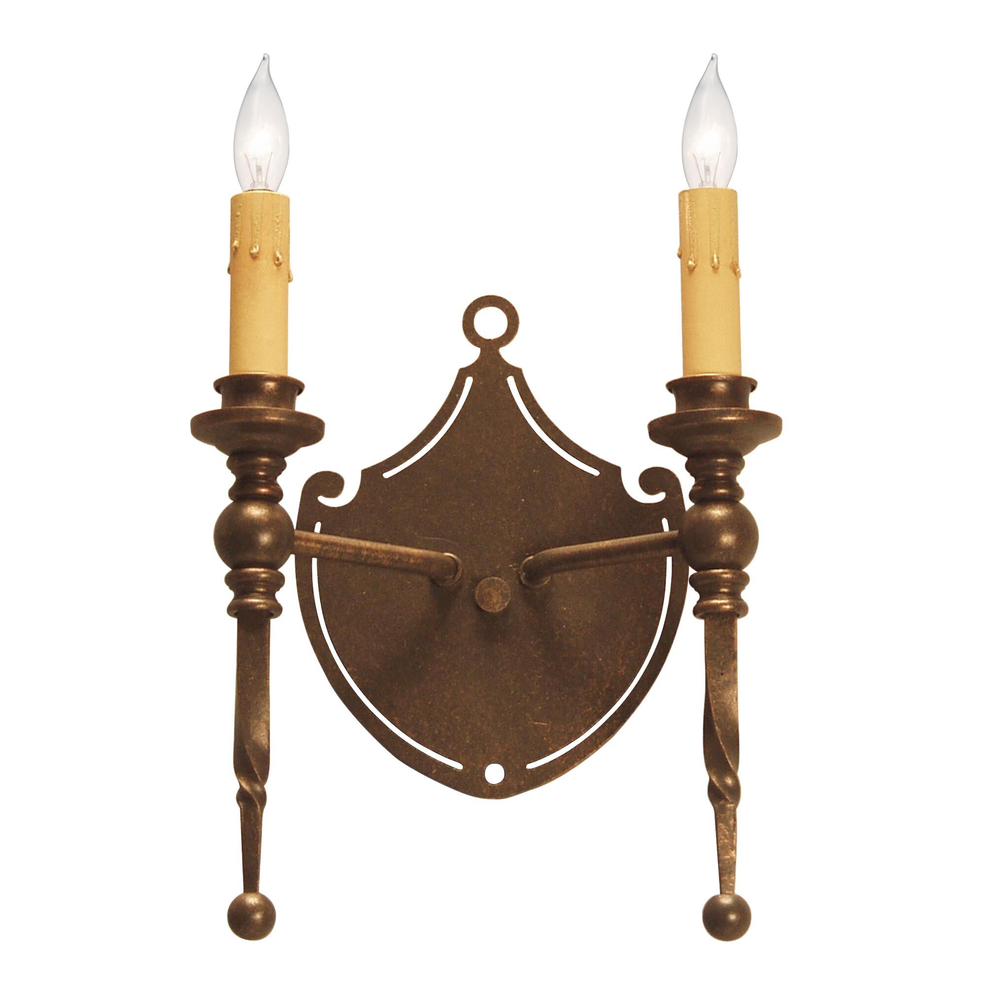 Malta Crest 12 Inch Wall Sconce by Meyda Lighting
