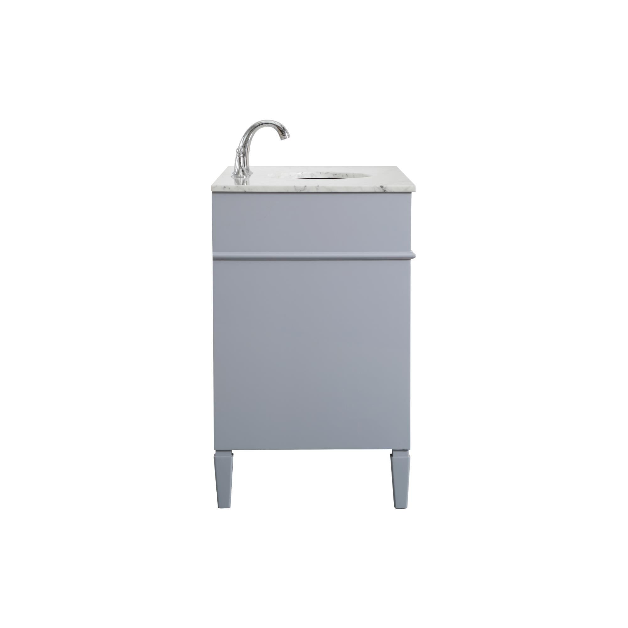 Shown in Grey finish