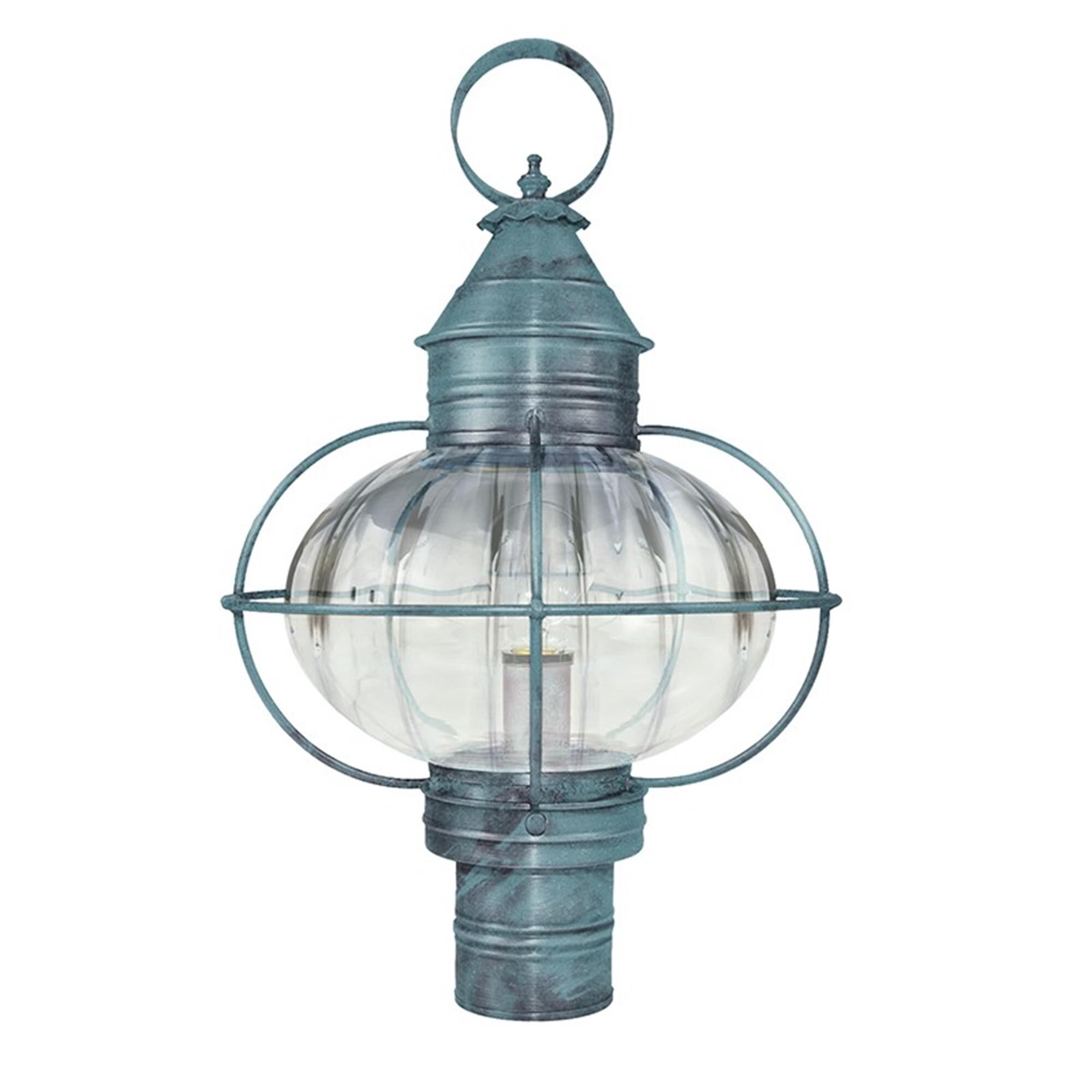 Onion 20 Inch 1 Light Outdoor Post Lamp,