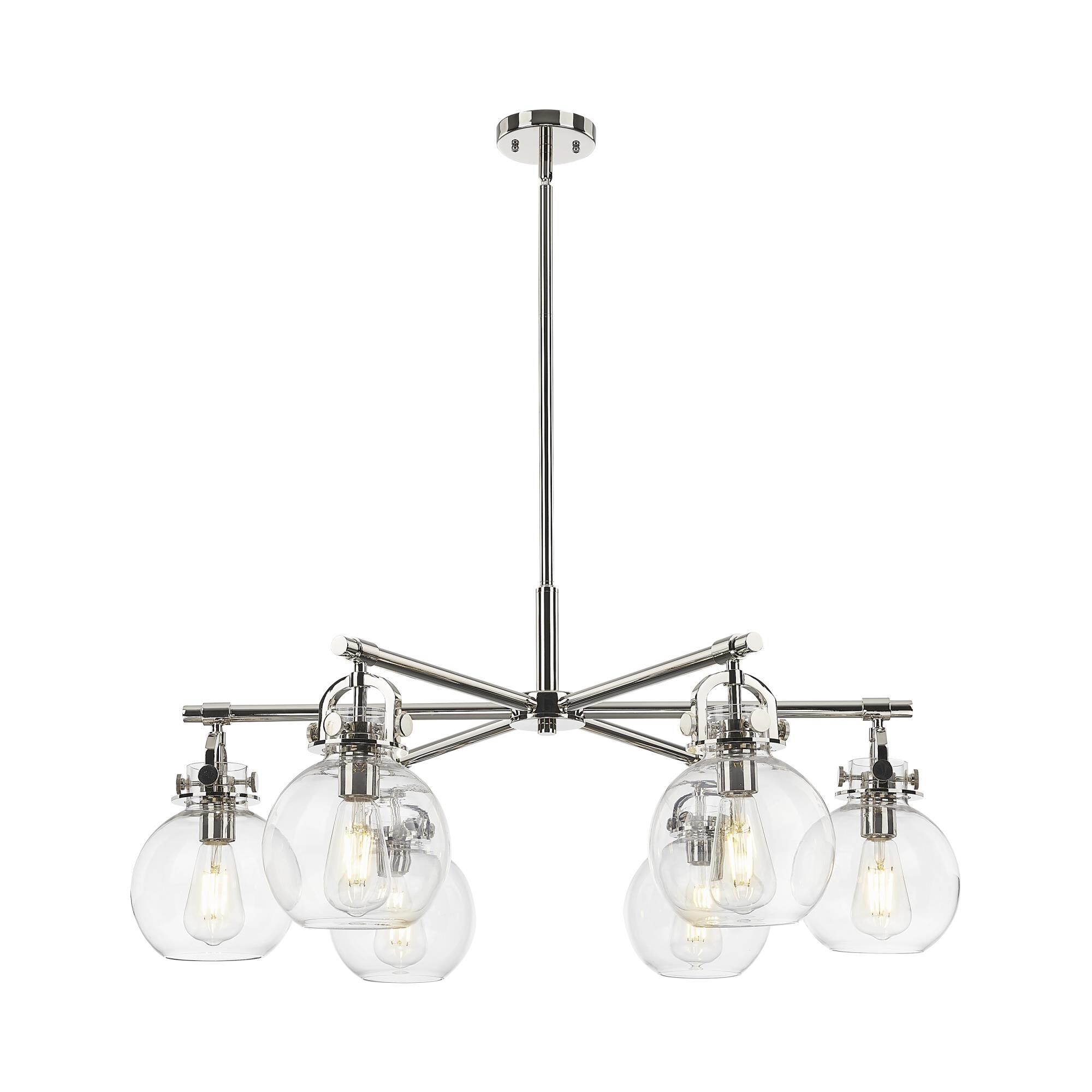 Bruno Marashlian Newton Sphere 26 Inch Chandelier by Innovations Lighting