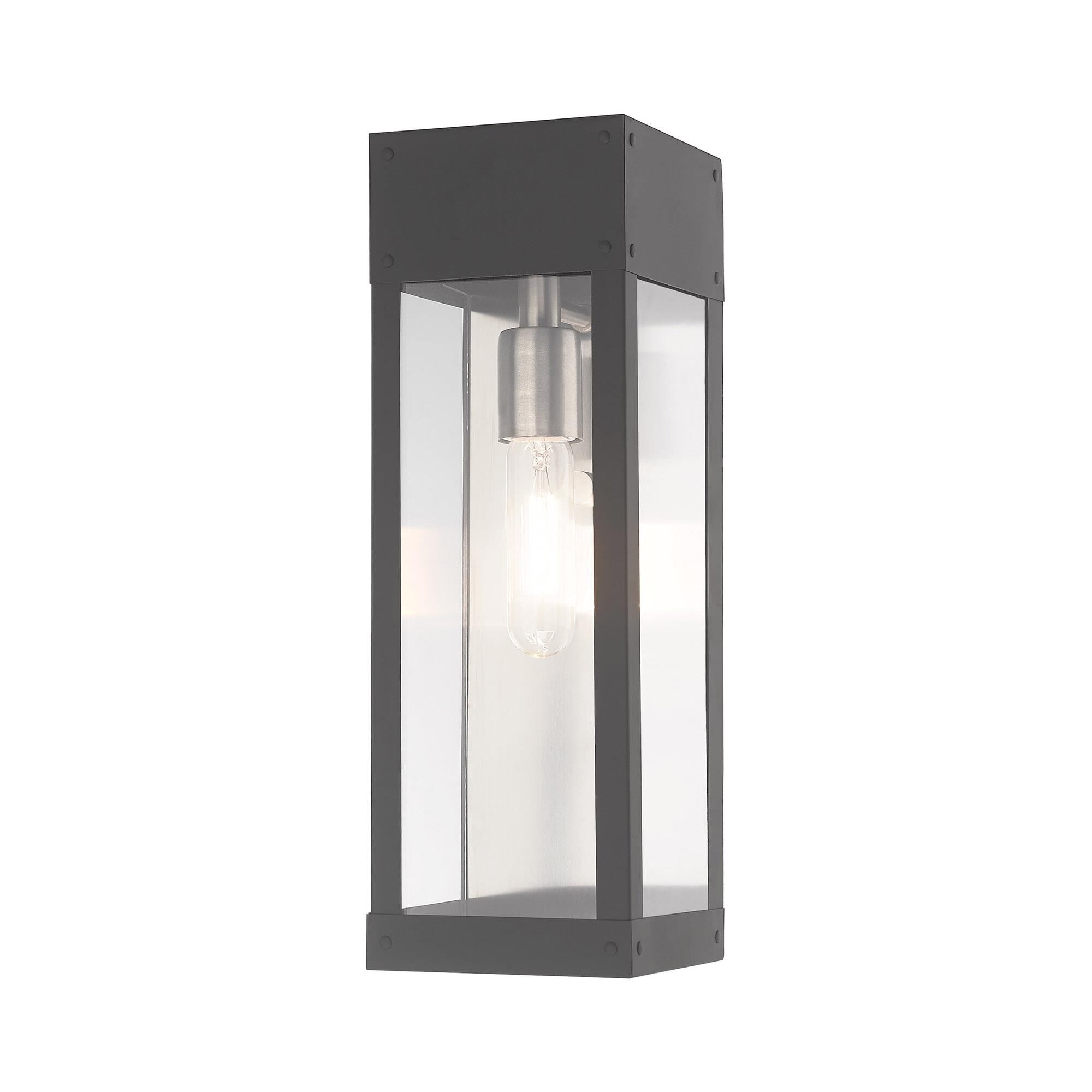 Barrett 15 Inch Tall 1 Light Outdoor Wall Light by Livex Lighting
