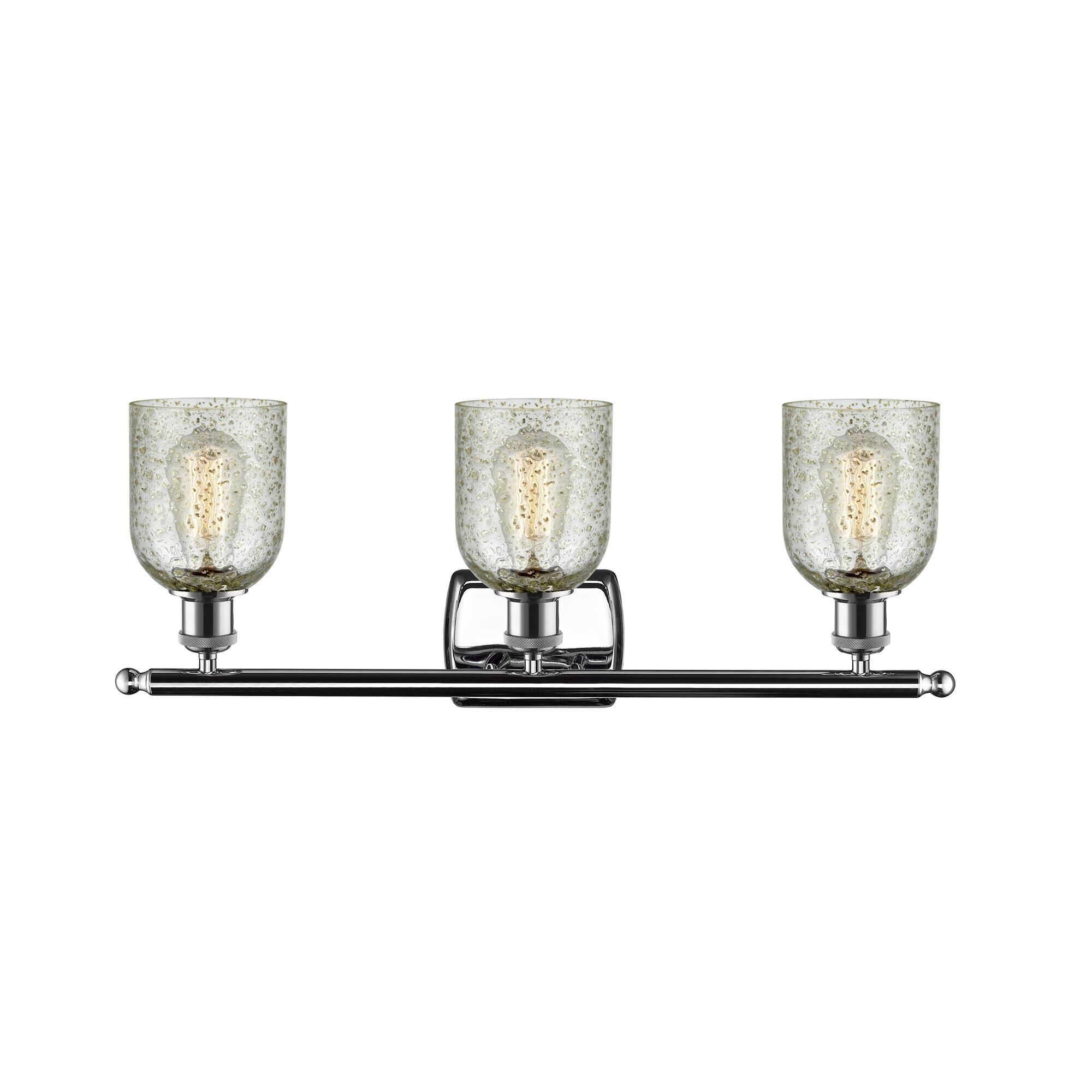 Shown in Polished Chrome finish and Mica glass