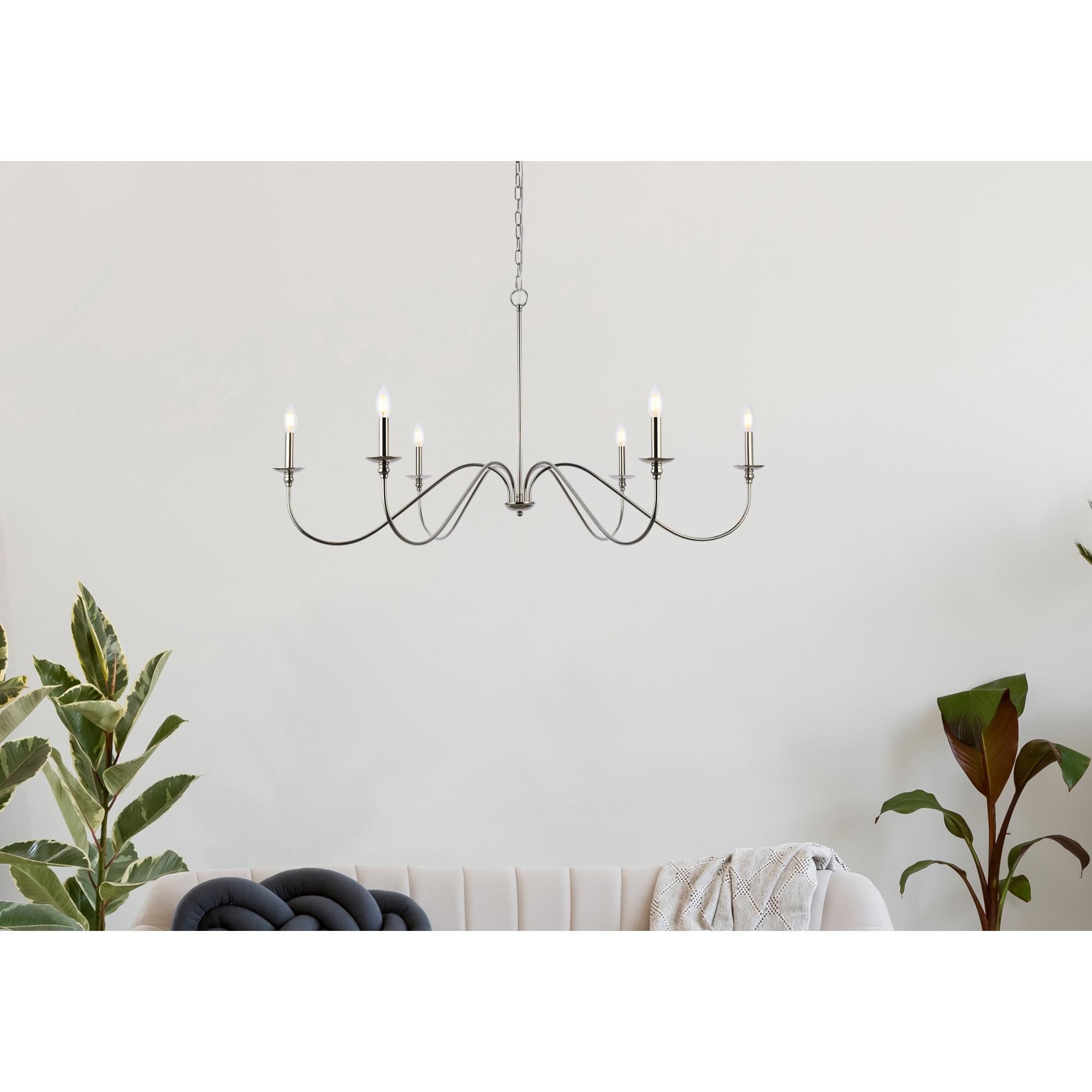 Shown in Polished Nickel finish