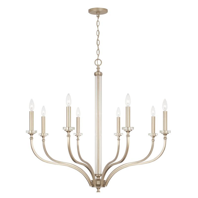 Breigh 38 Inch 8 Light Chandelier by Capital Lighting Fixture Company