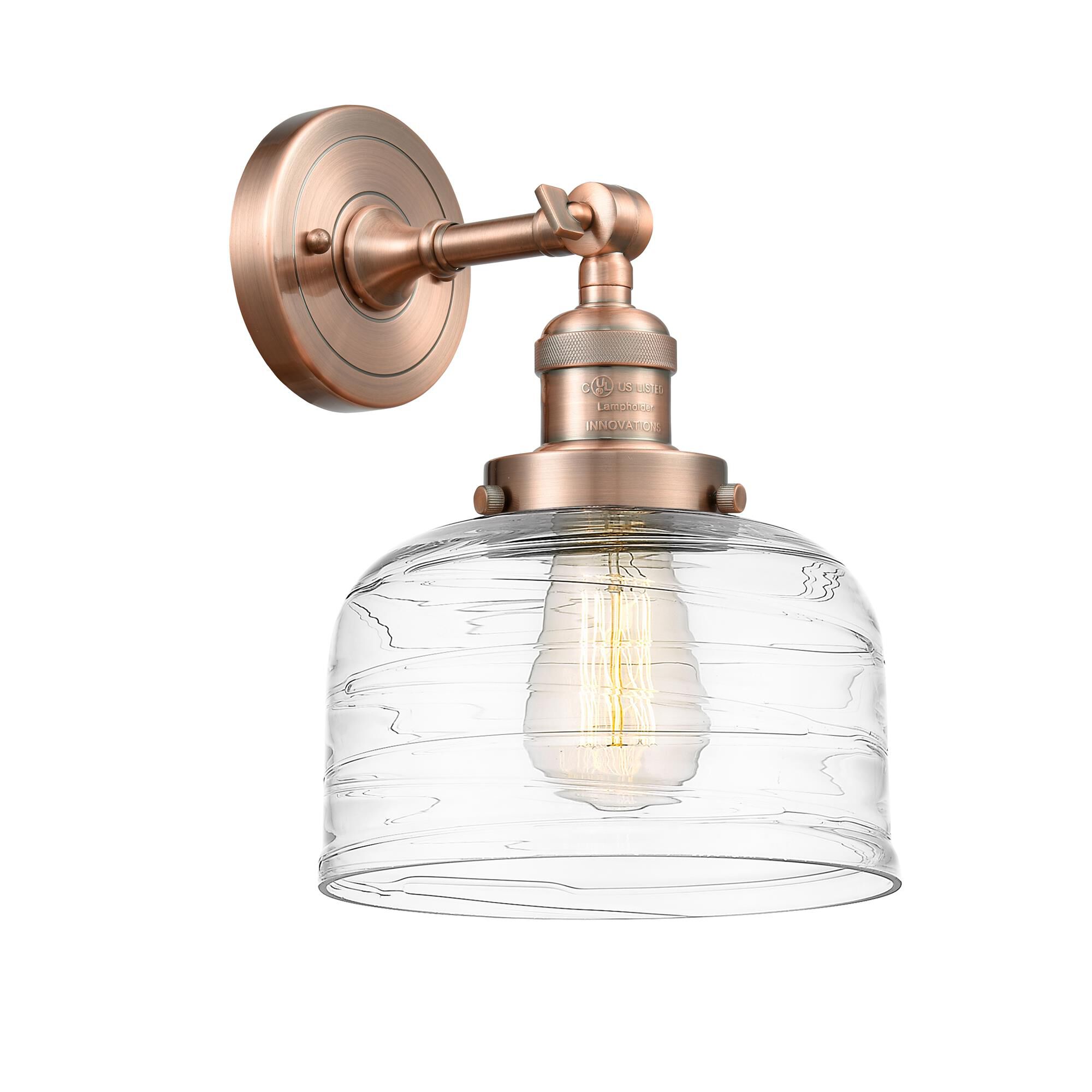 Bruno Marashlian Large Bell 12 Inch Wall Sconce by Innovations Lighting