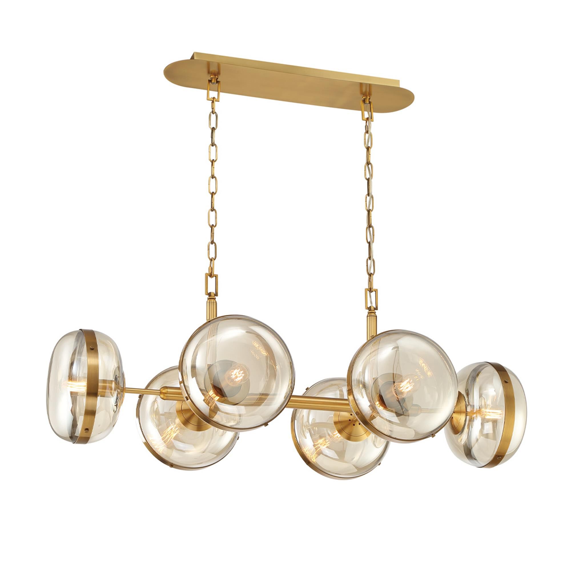 Nottingham 44 Inch Linear Chandelier,