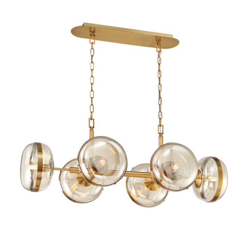 Nottingham 44 Inch Linear Chandelier by Eurofase Lighting