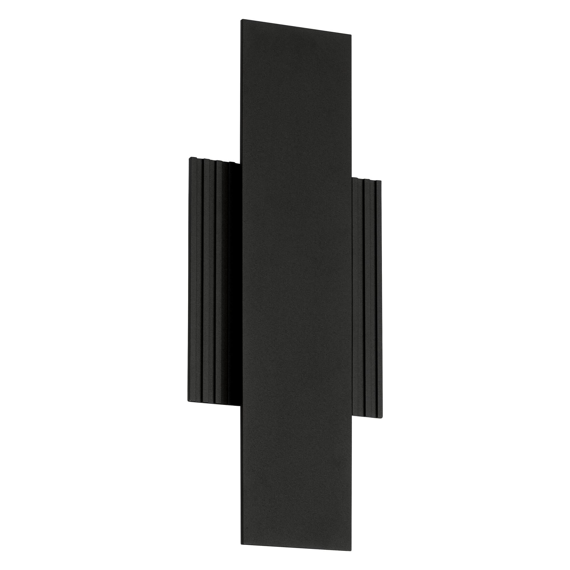 Shown in Textured Black finish and Frosted Acrylic glass
