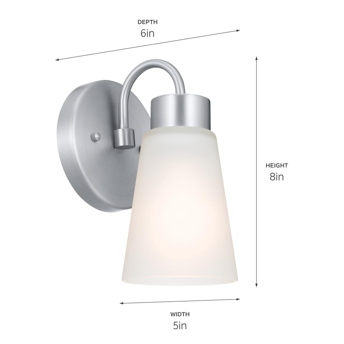 Kichler Lighting Erma 8 Inch Wall Sconce