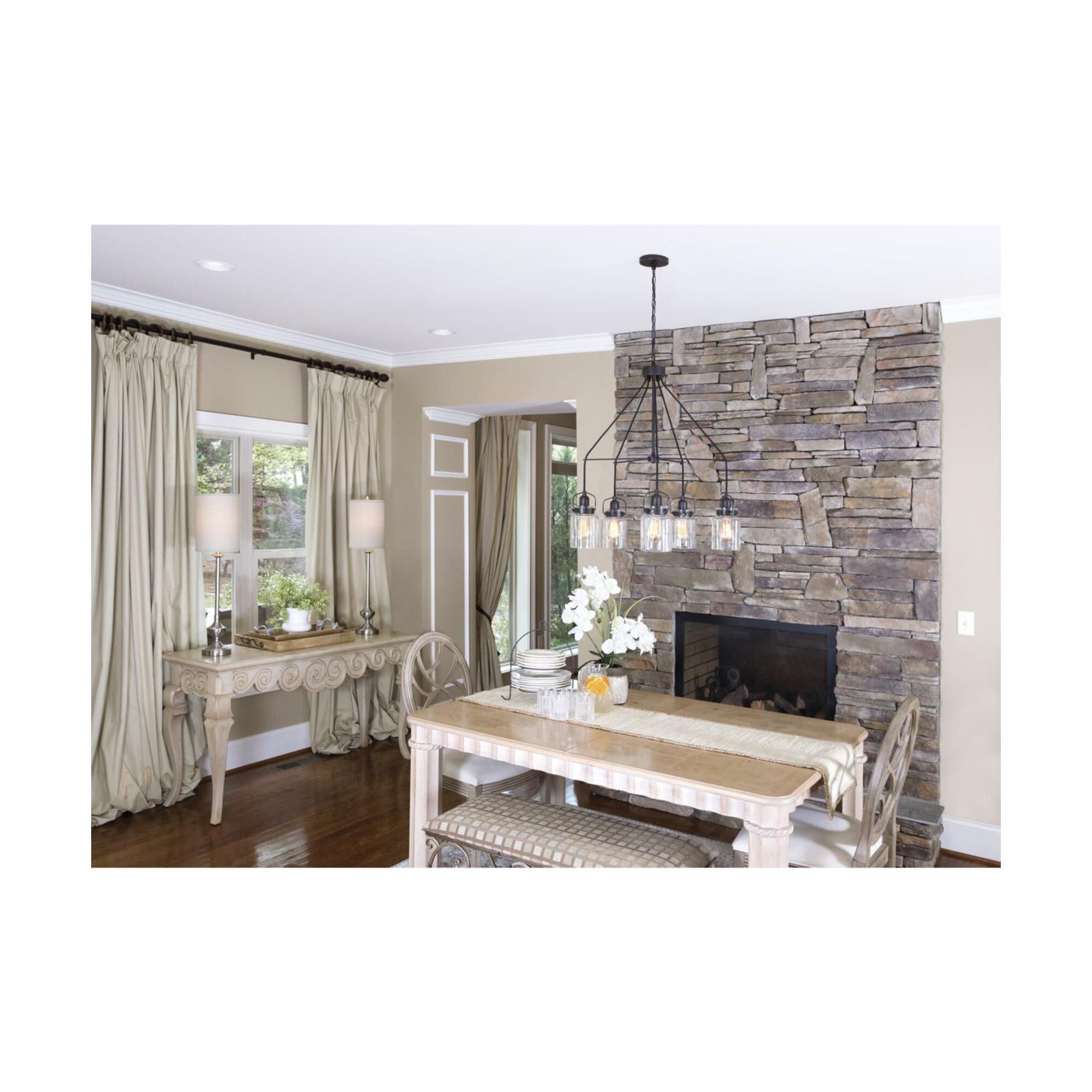 Calhoun 28 Inch 5 Light Chandelier by Progress Lighting