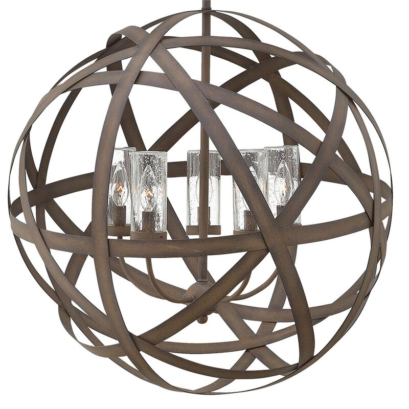 Carson 26 Inch Outdoor Hanging Lantern by Hinkley