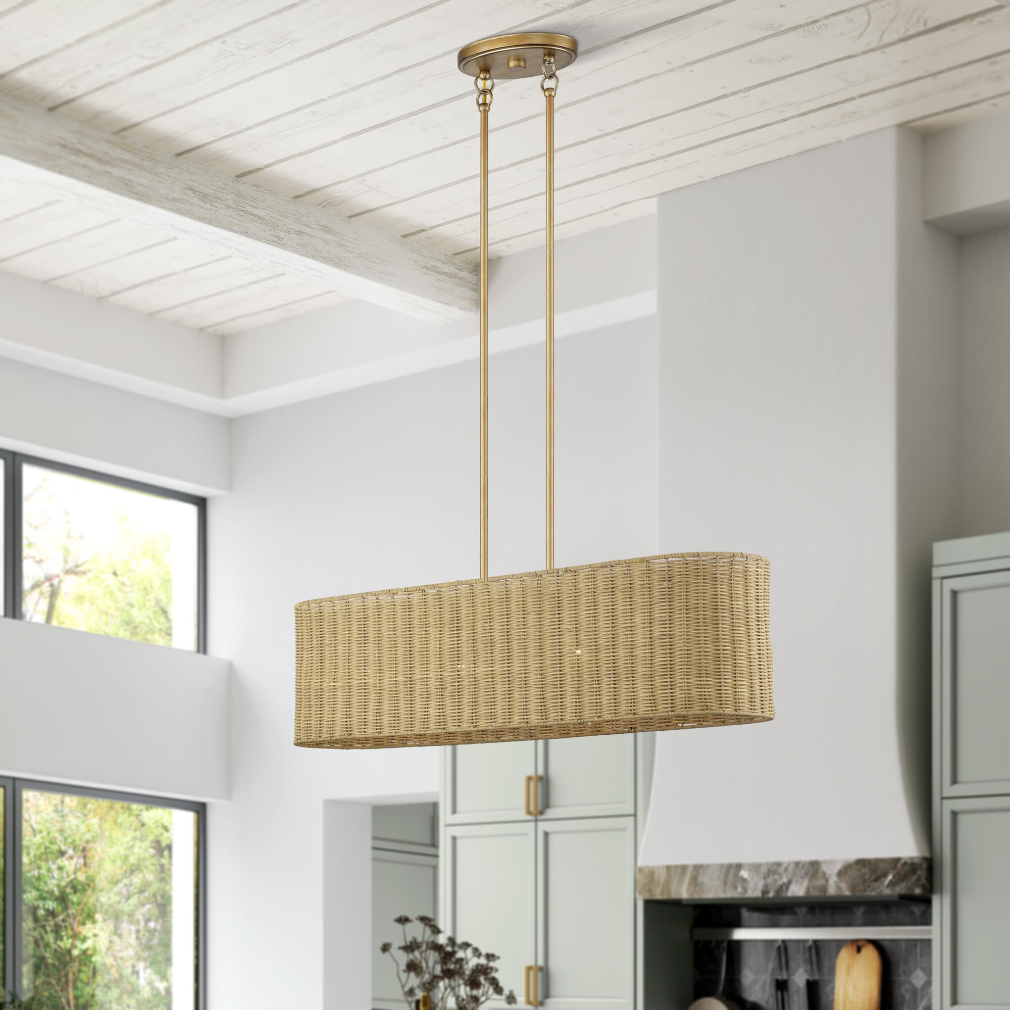 Weavington 36 Inch Linear Suspension Light by Livex Lighting