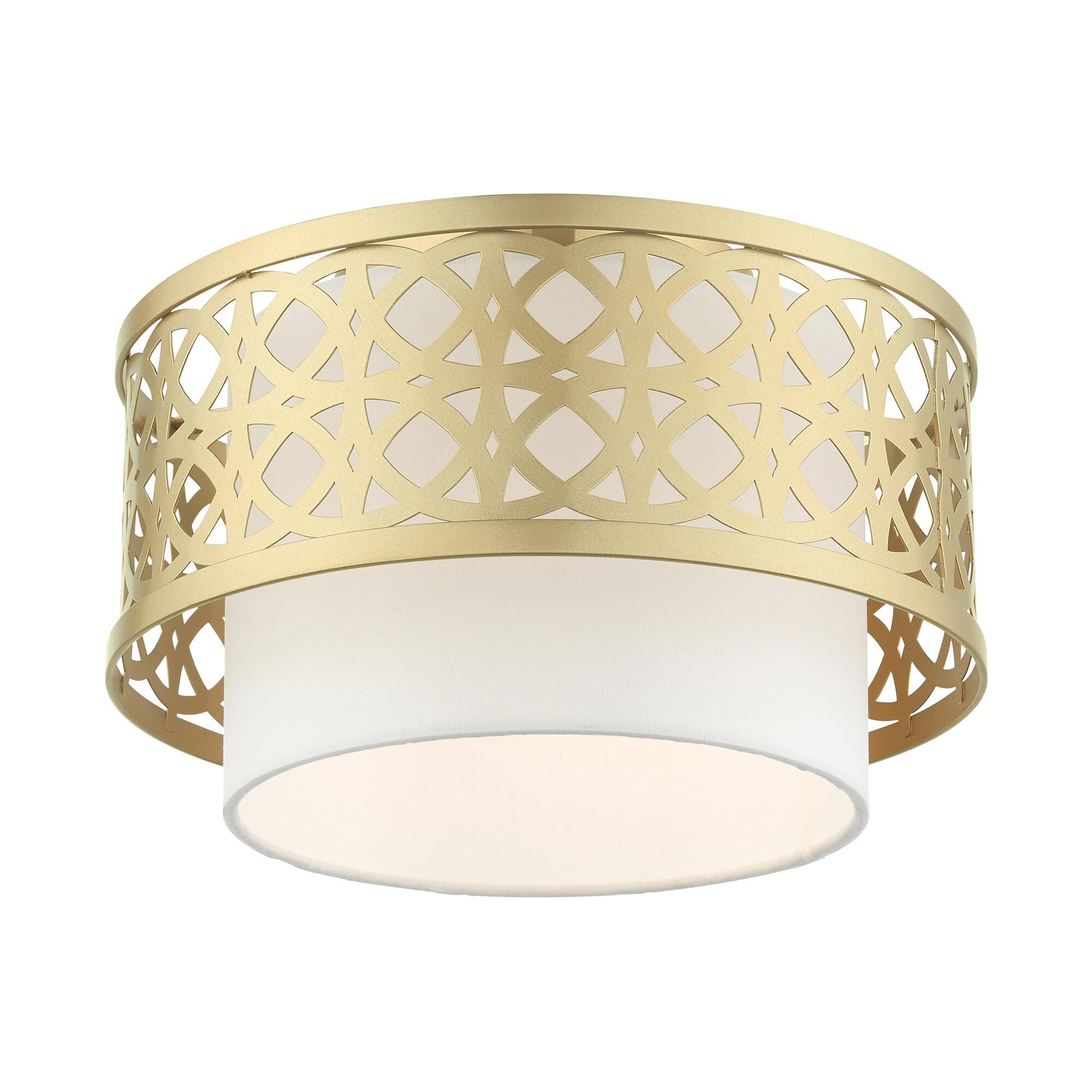 Calinda 1 Light Semi Flush Mount by Livex Lighting