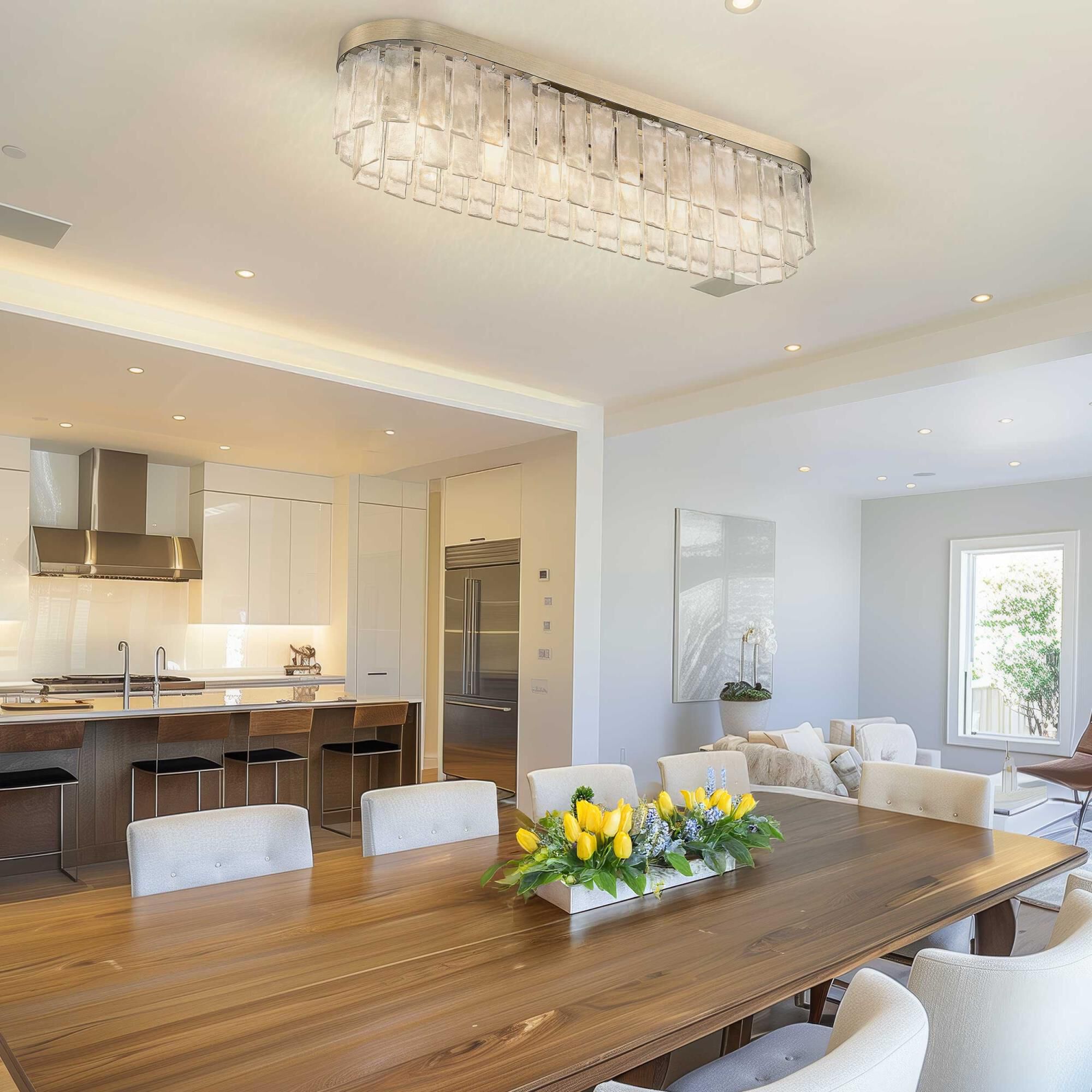 Ciara 10 Inch Flush Mount by Golden Lighting