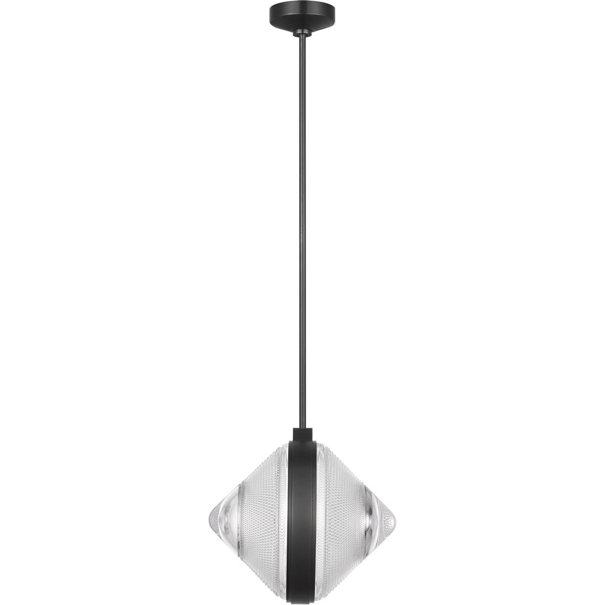 Shown in Bronze finish and Clear crystal