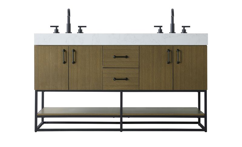 Caroline 60 Inch Bath Vanity by Elegant Dcor