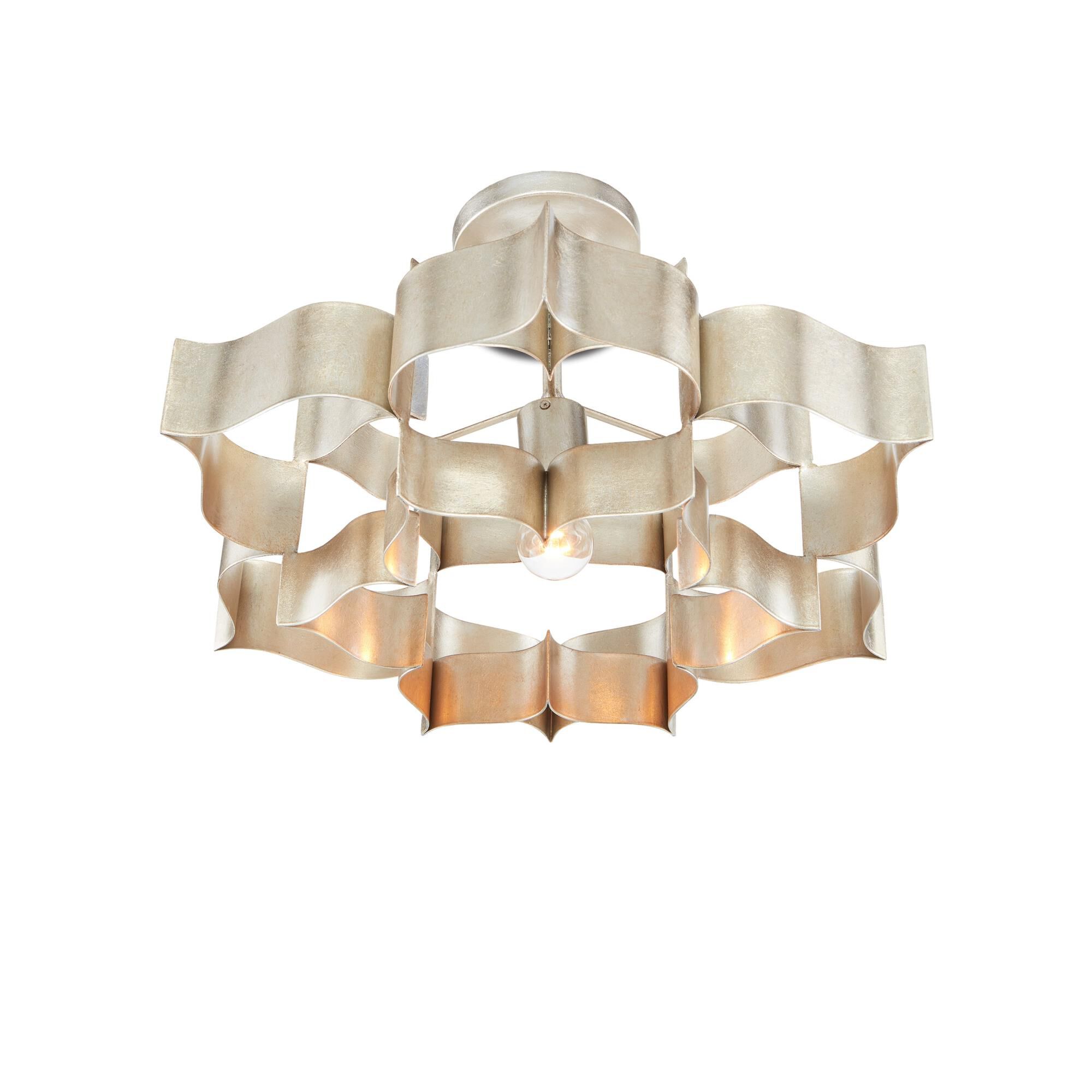 Shown in Contemporary Silver Leaf finish