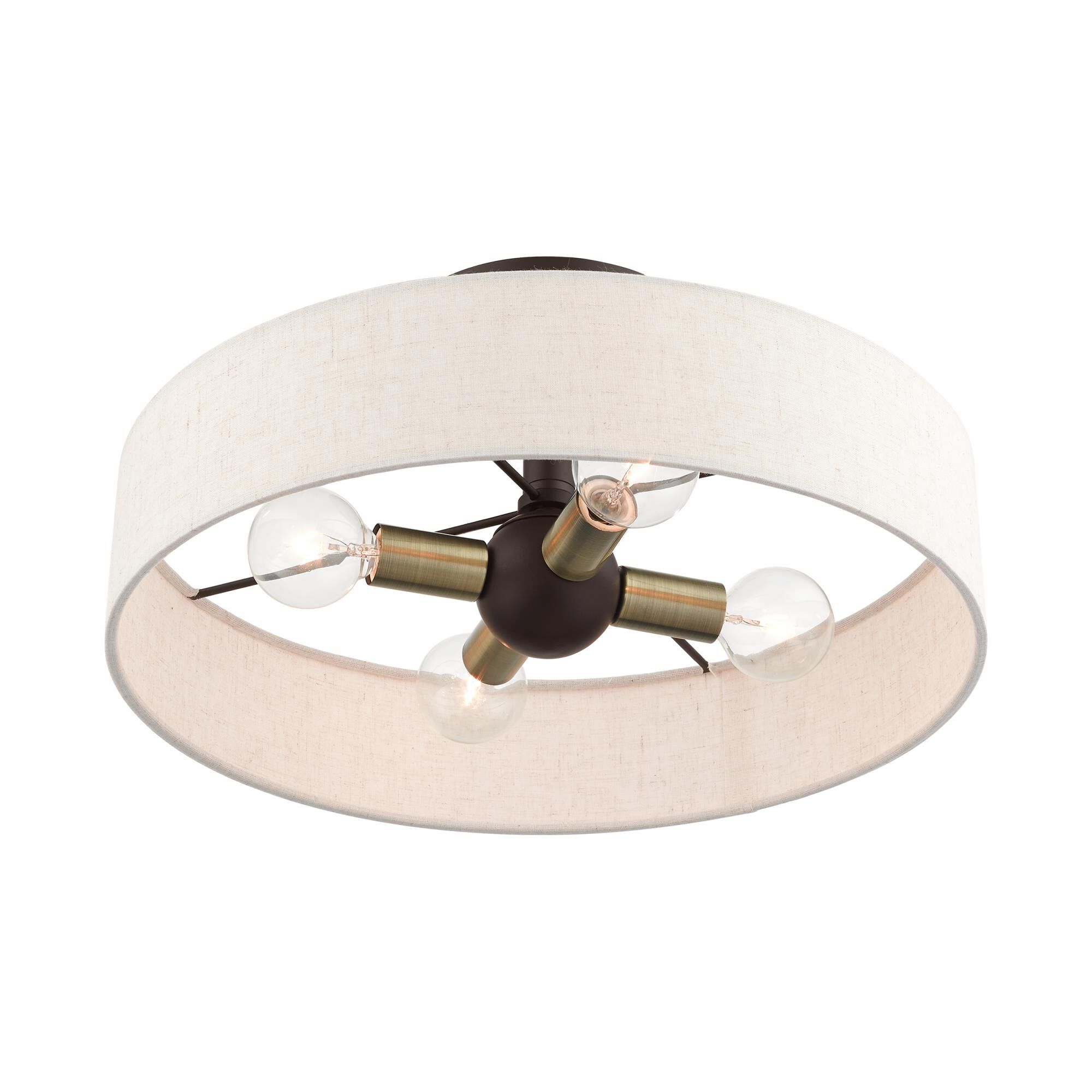 Venlo 4 Light Semi Flush Mount by Livex Lighting