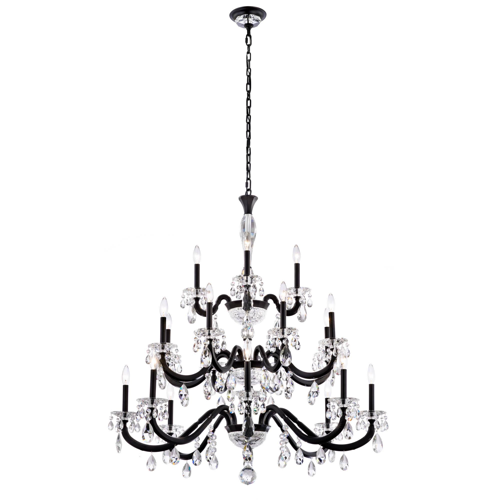 San Marco 42 Inch 20 Light Chandelier by Schonbek