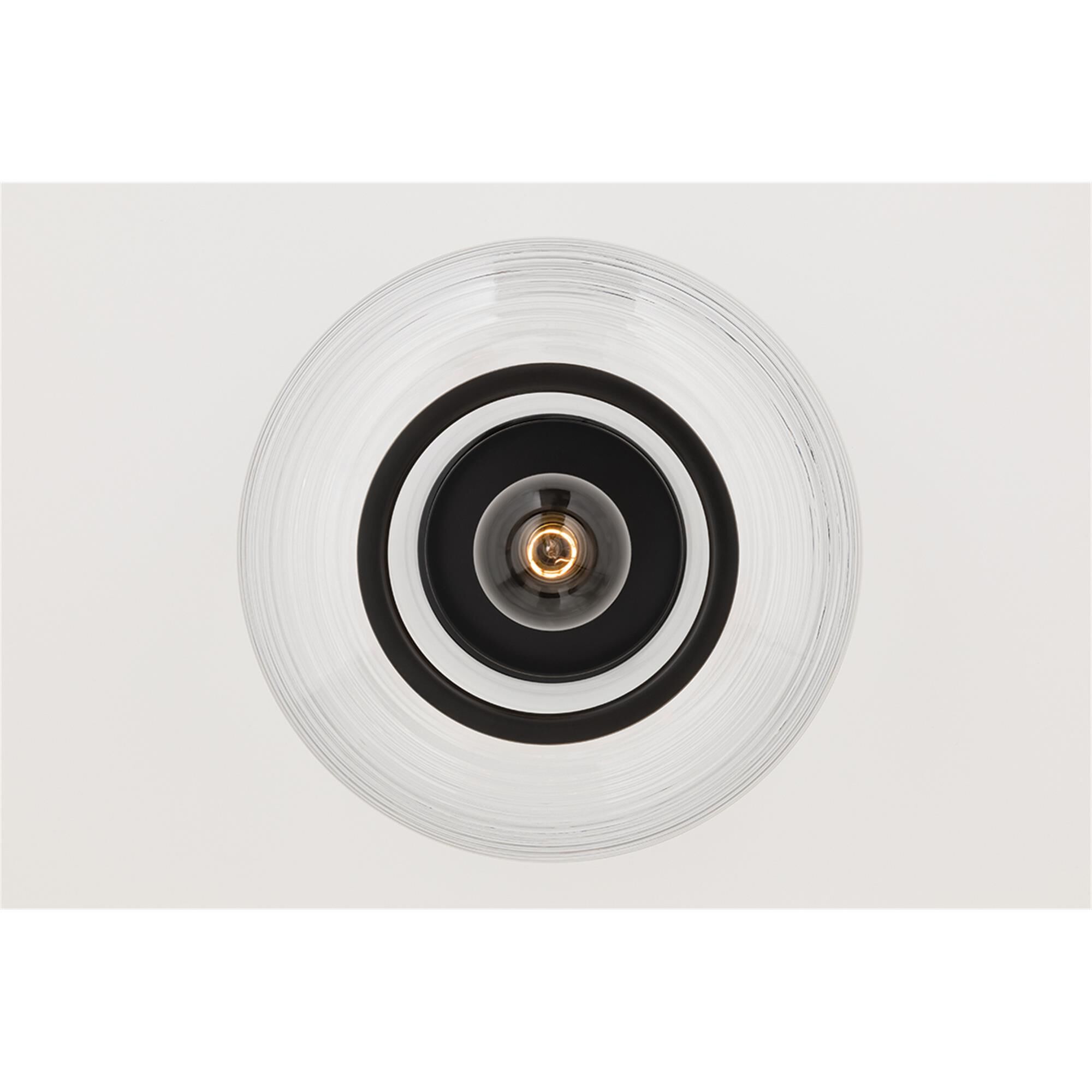 Maggie 13 Inch Semi Flush Mount,