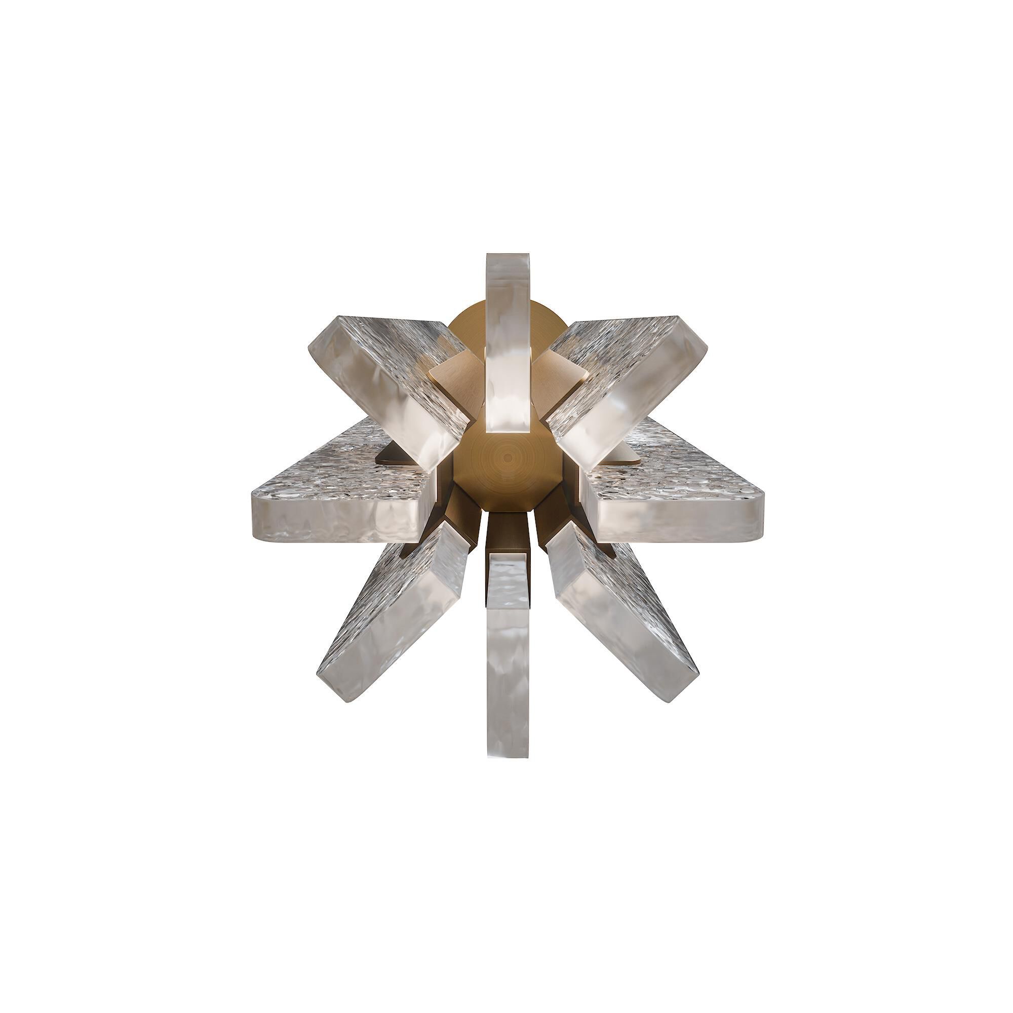 Shown in Aged Brass finish
