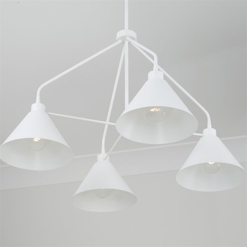 Alden 32 Inch 4 Light Chandelier by Capital Lighting Fixture Company