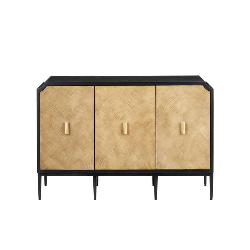 Kallista 54 Inch Storage Cabinet by Currey and Company