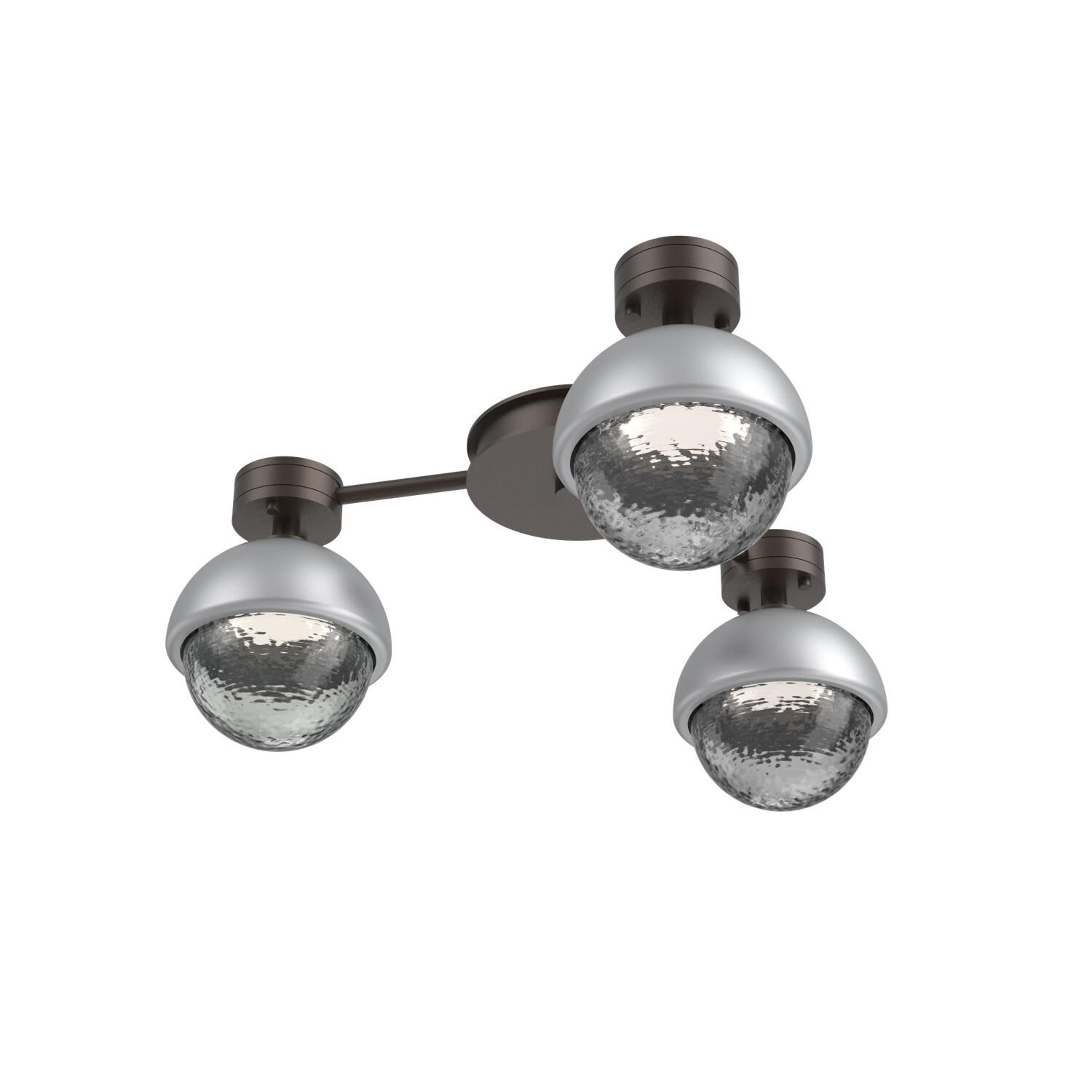 Levi Wilson Cabochon 23 Inch Flush Mount by Hammerton Studio