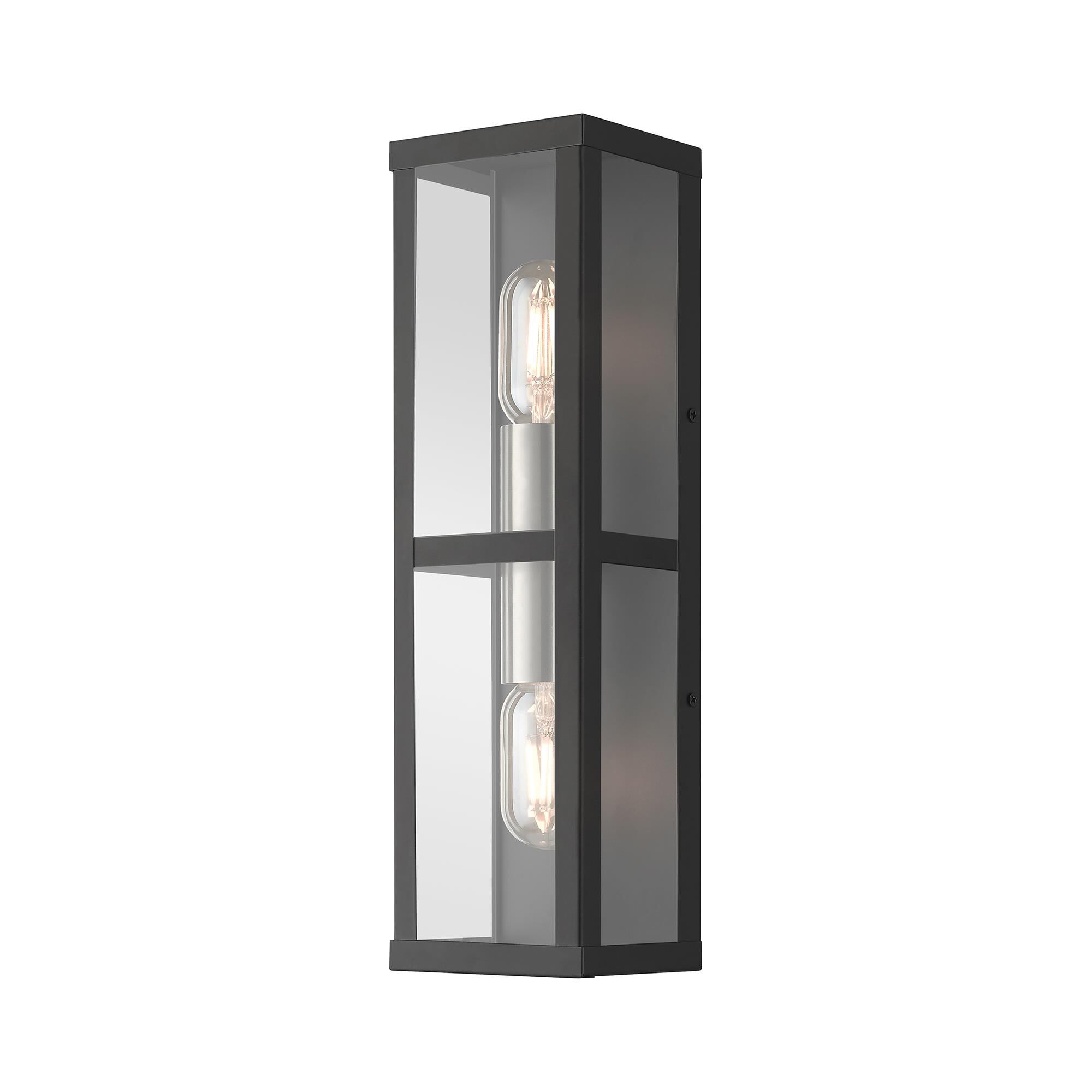 Gaffney 16 Inch Tall 2 Light Outdoor Wall Light by Livex Lighting